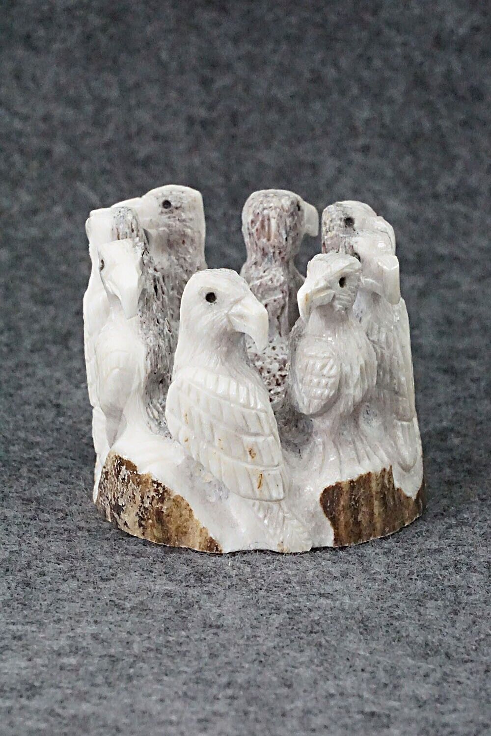 Eagles Zuni Fetish Carving - Chris Peina