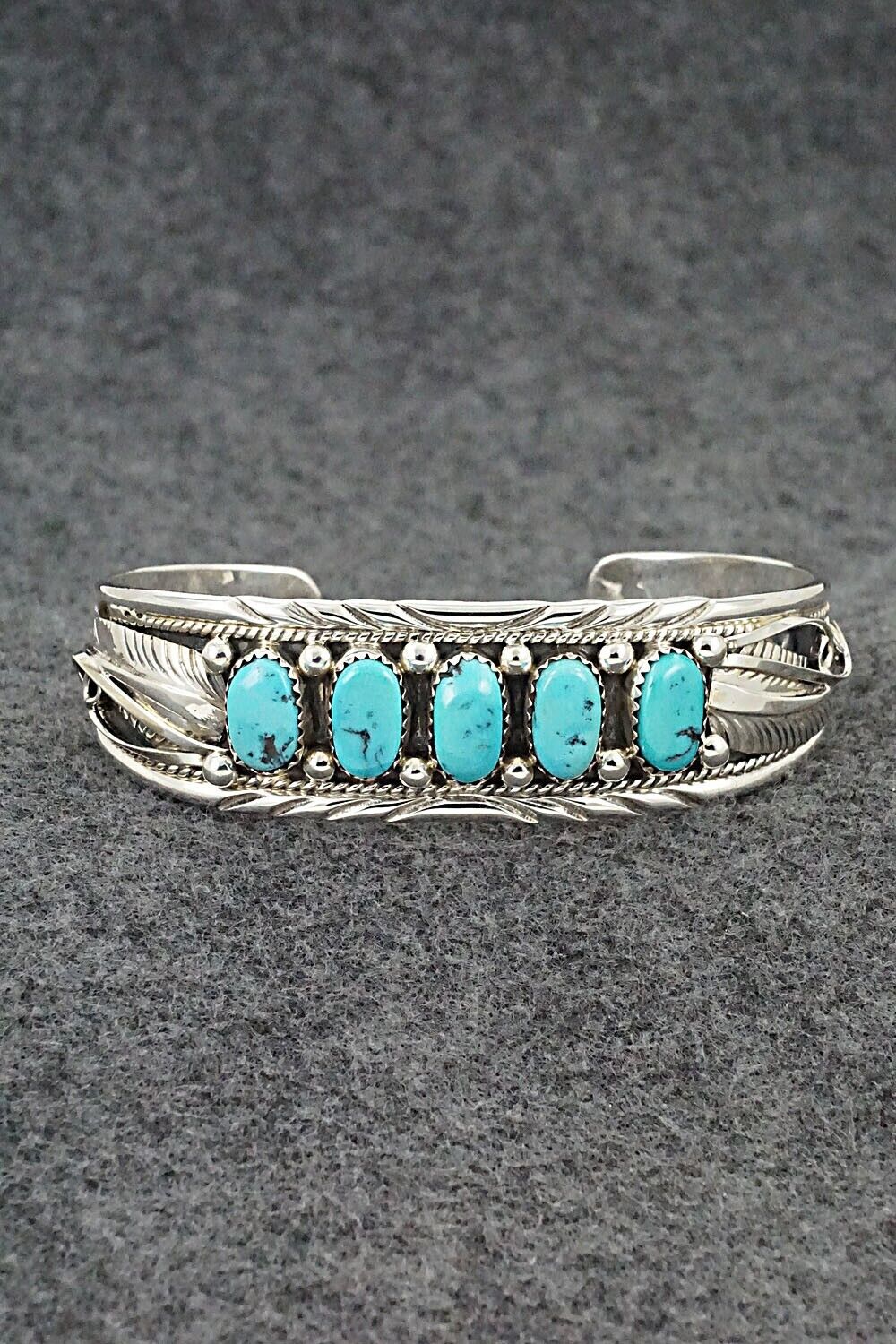 Turquoise & Sterling Silver Bracelet - Davey Morgan