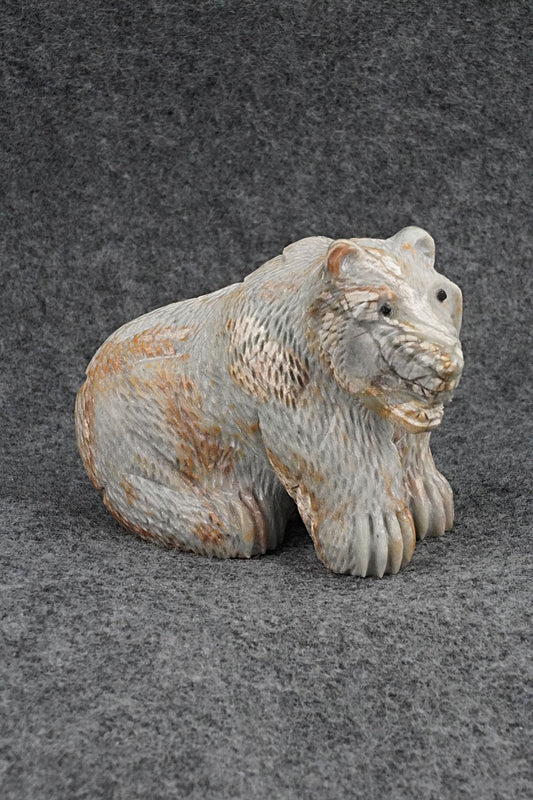Bear Zuni Fetish Carving - Terrance Panteah
