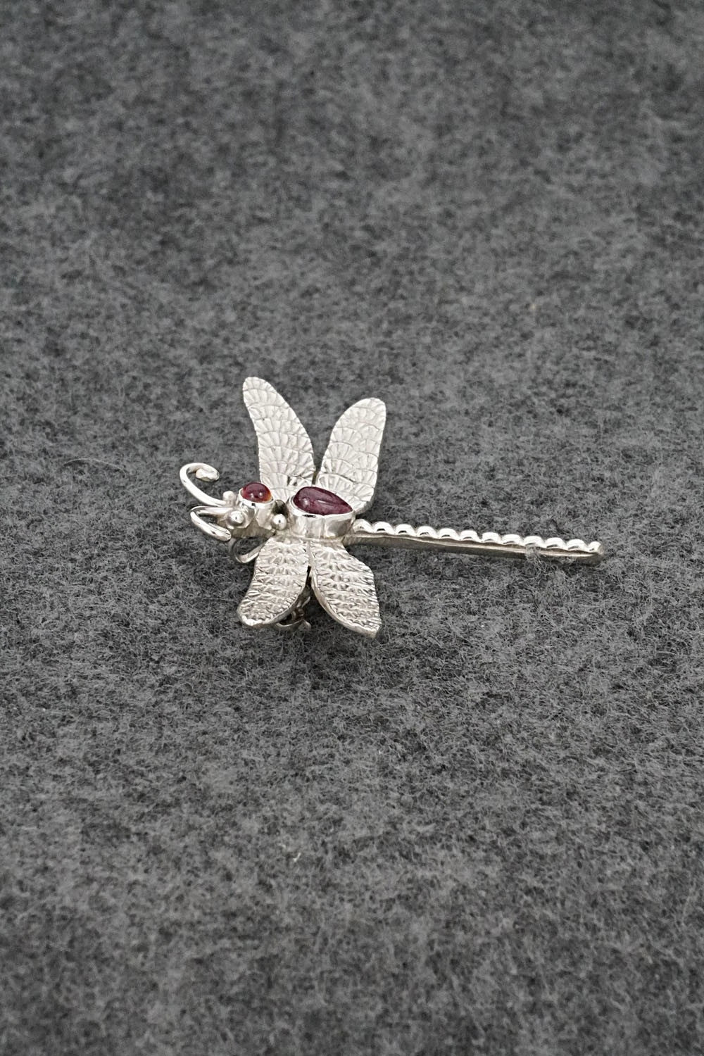 Spiny Oyster & Sterling Silver Pendant/Pin - Lee Charley
