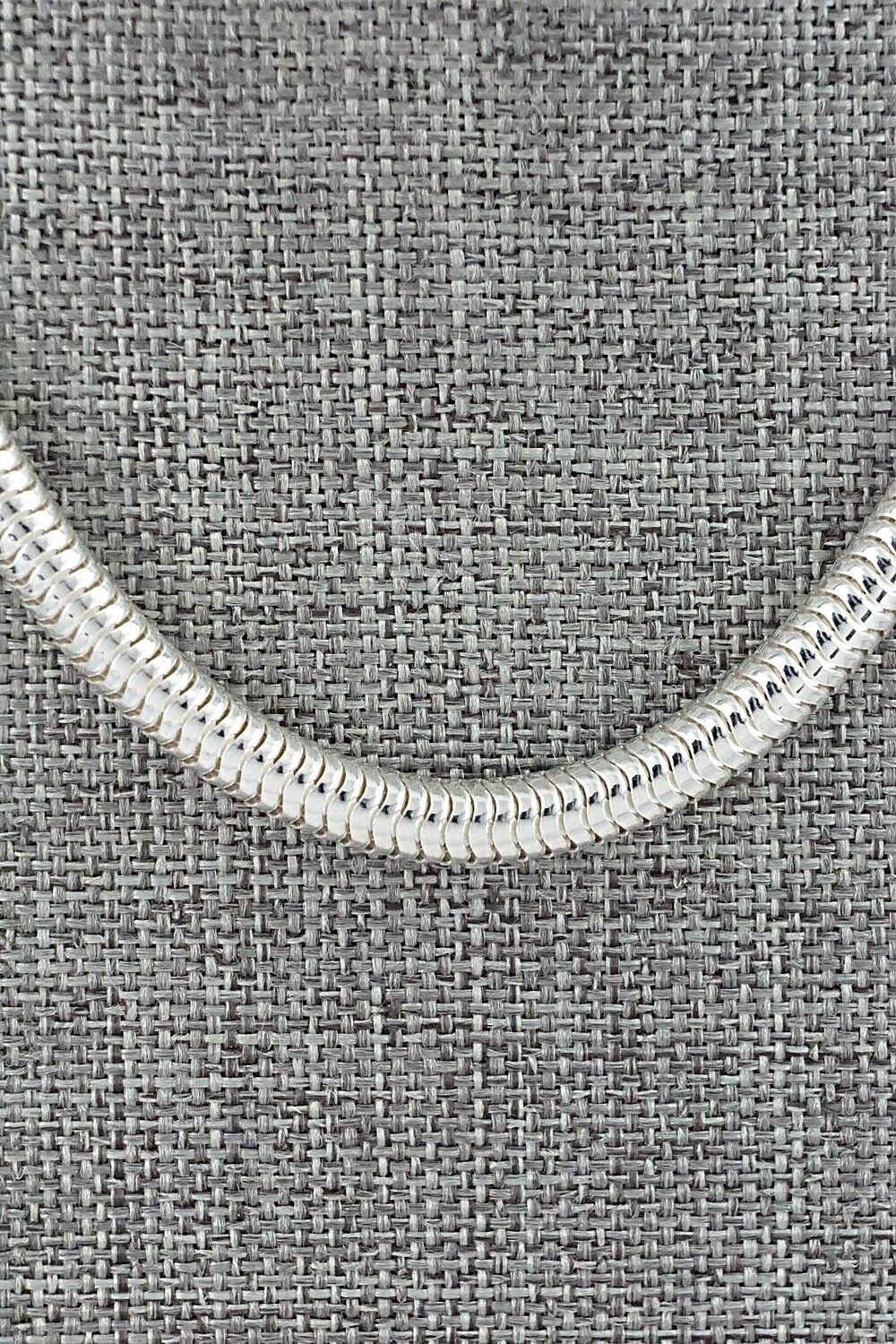 Sterling Silver Chain Necklace - Sterling Silver 16"