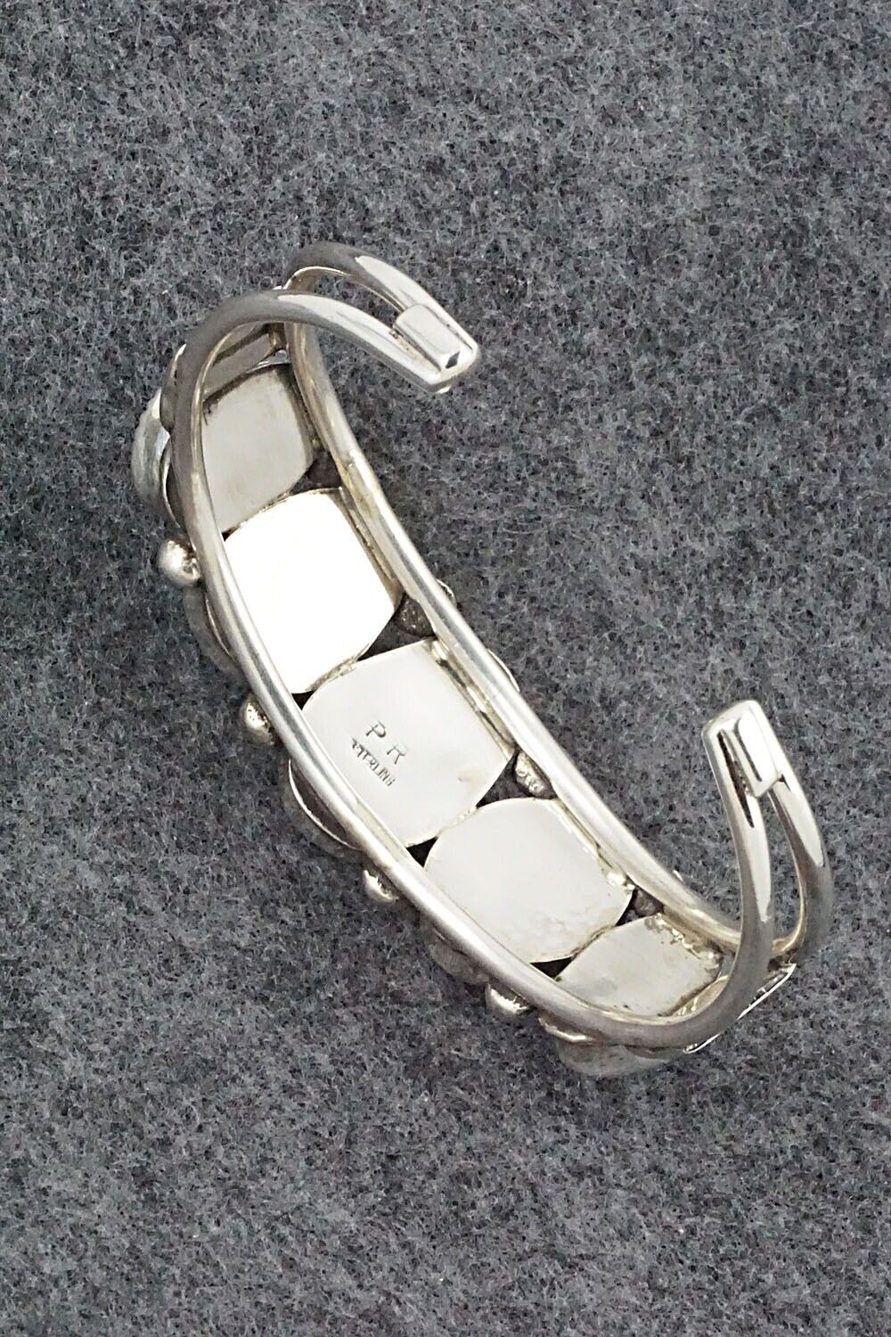 Turquoise & Sterling Silver Bracelet - Priscilla Reeder