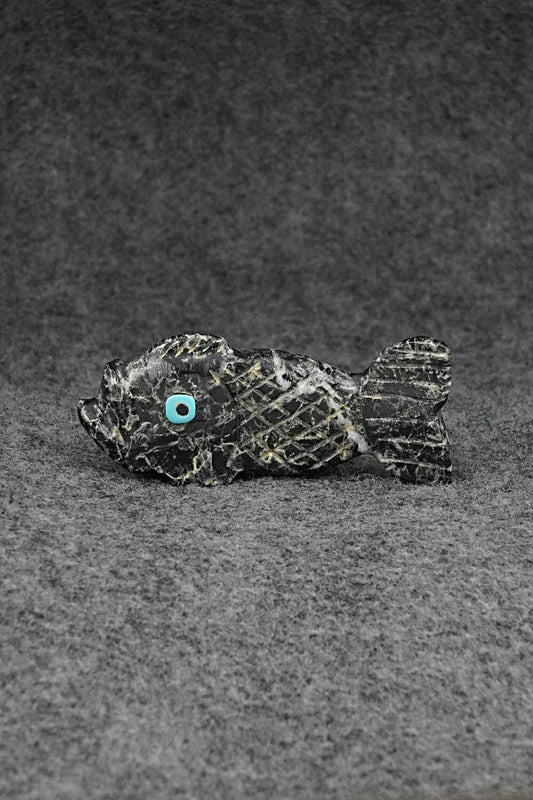 Fish Zuni Fetish Carving - Danette Laate