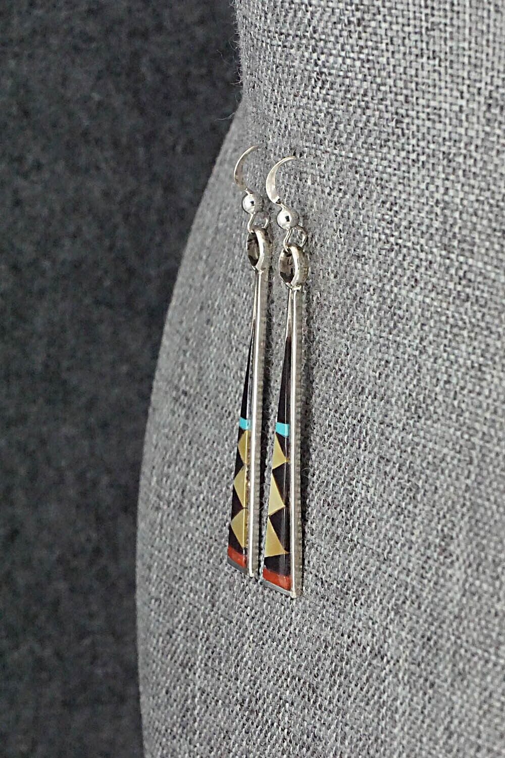 Multi-Stone & Sterling Silver Earrings - Tammie Qualo