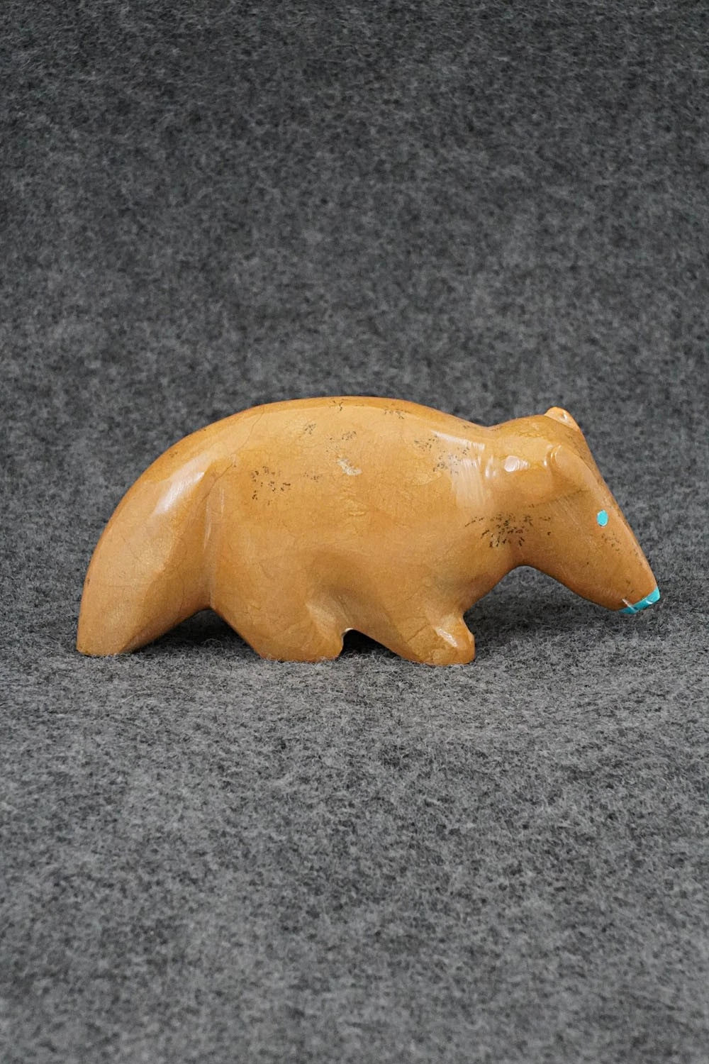 Anteater Zuni Fetish Carving - Enrike Leekya