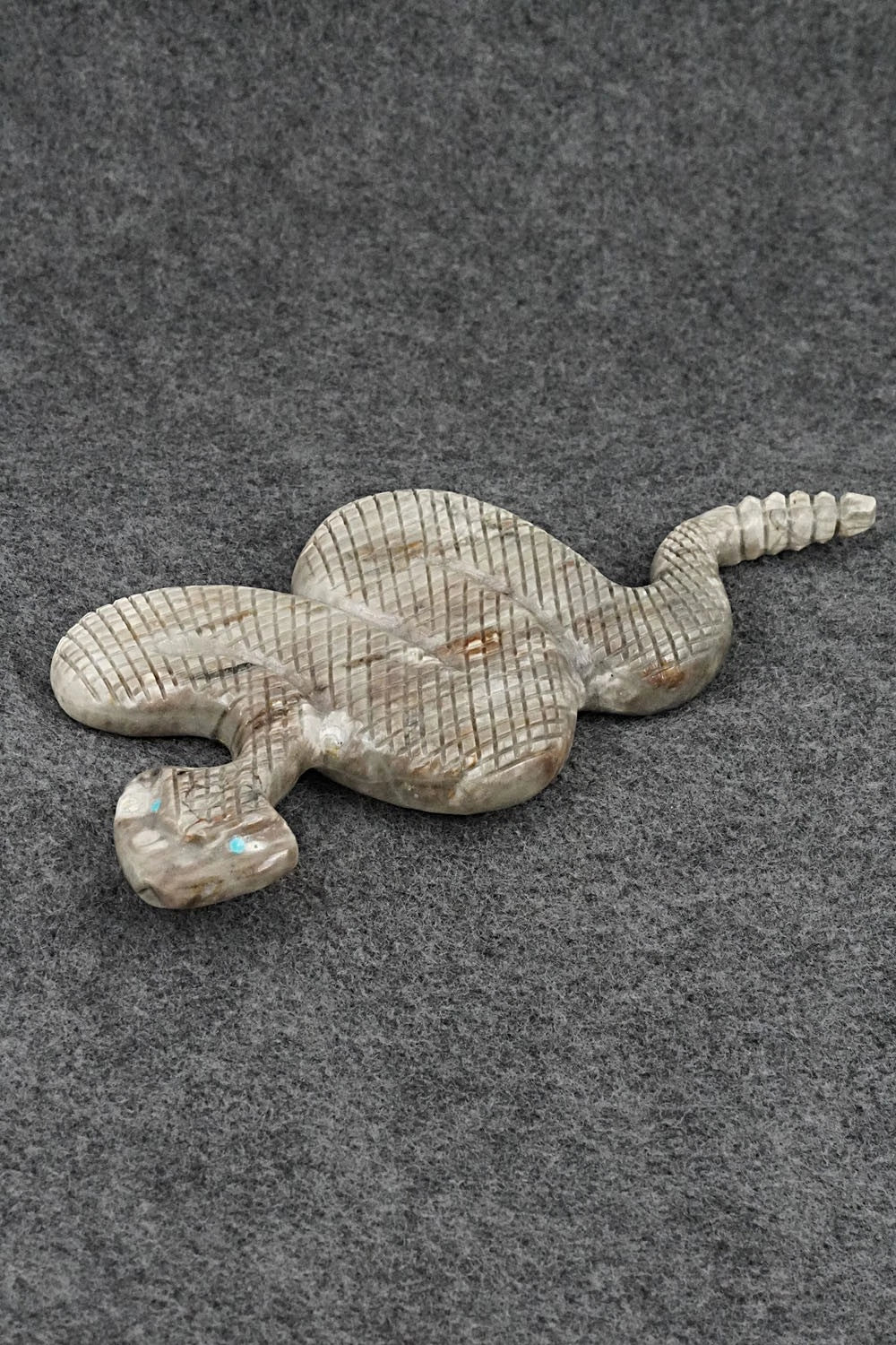 Rattlesnake Zuni Fetish Carving - Paulette & Farlan Quam