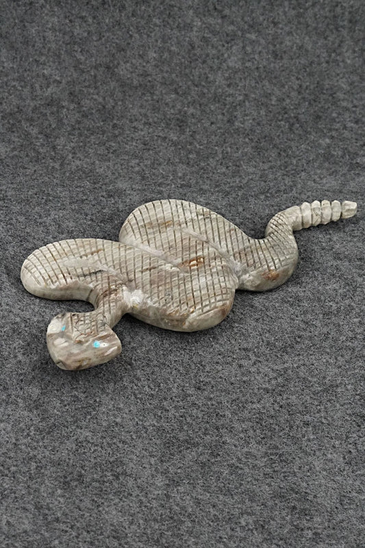 Rattlesnake Zuni Fetish Carving - Paulette & Farlan Quam