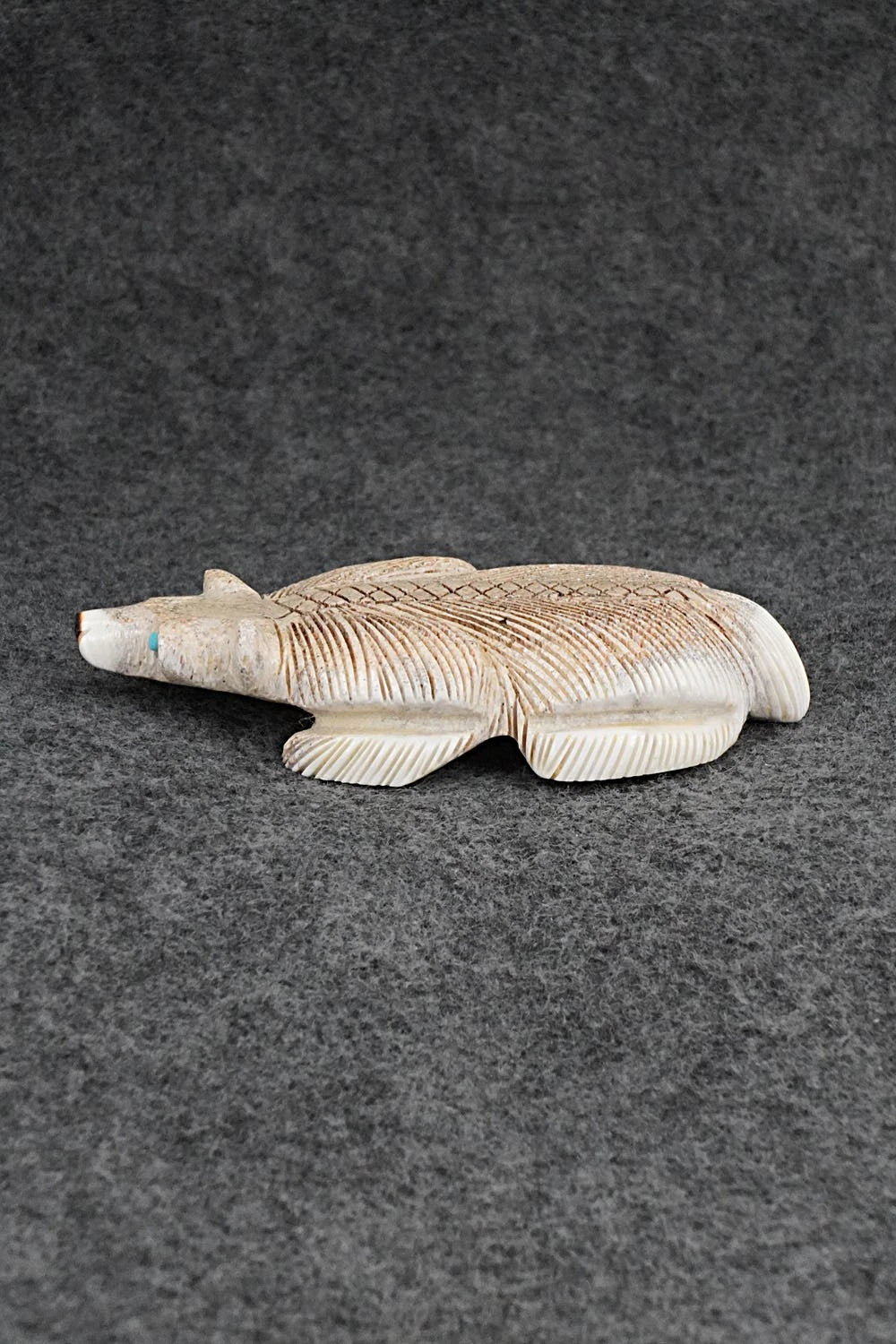 Badger Zuni Fetish Carving - Claudia Peina