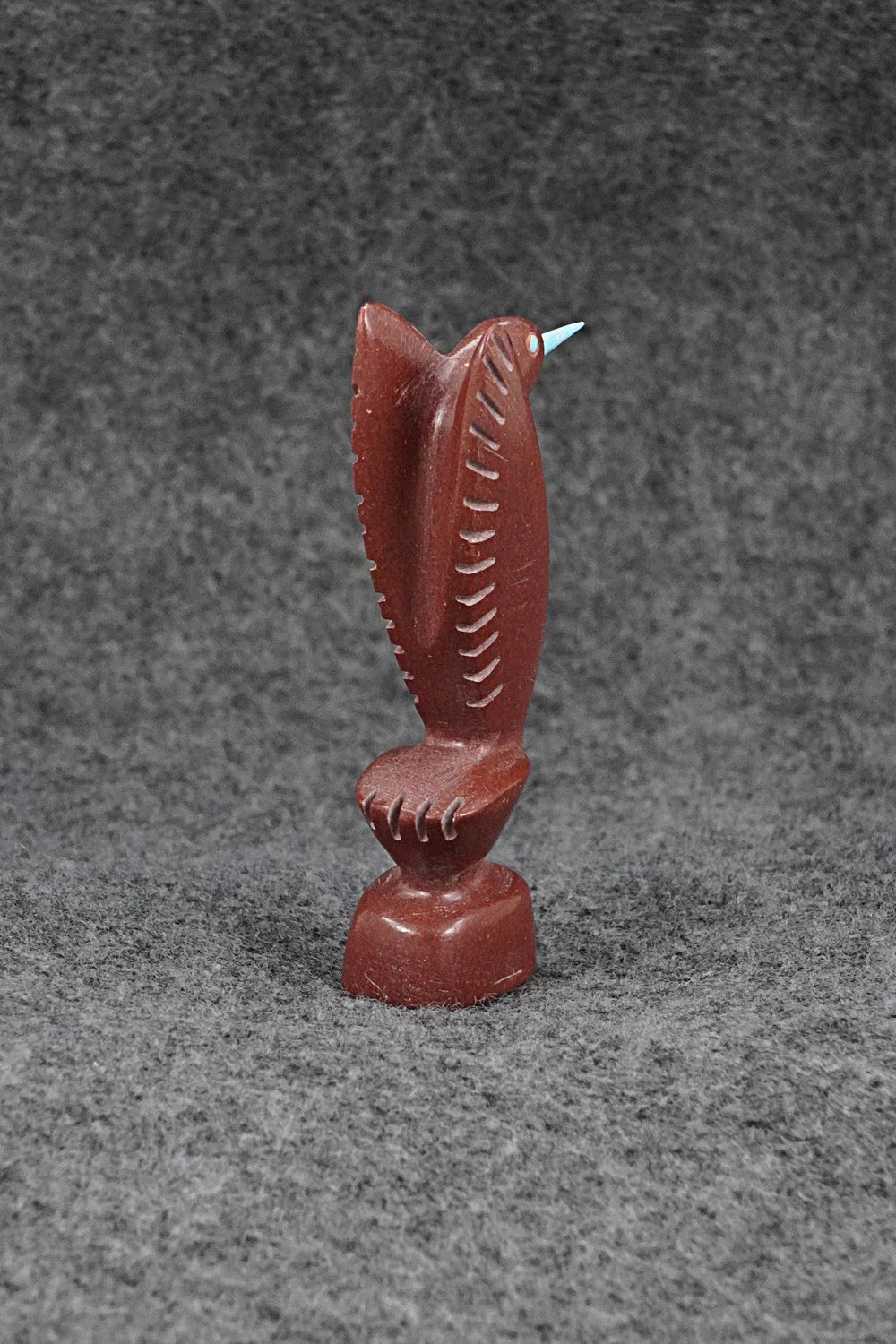 Hummingbird Zuni Fetish Carving - Brandon Phillips
