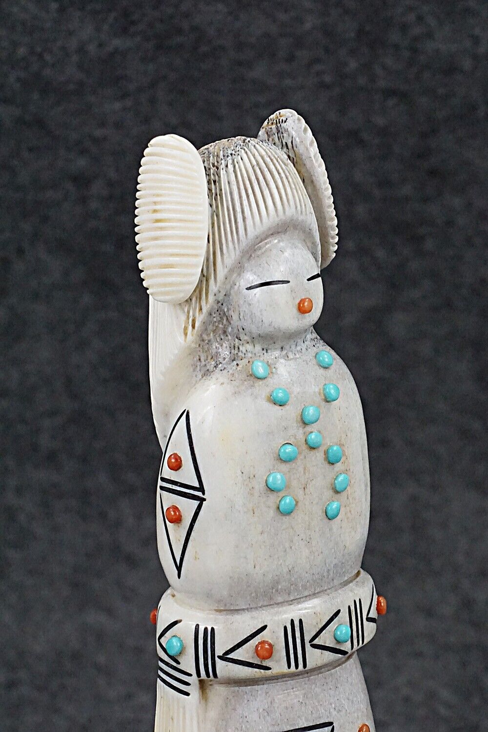 Corn Maiden Zuni Fetish Carving - Claudia Peina