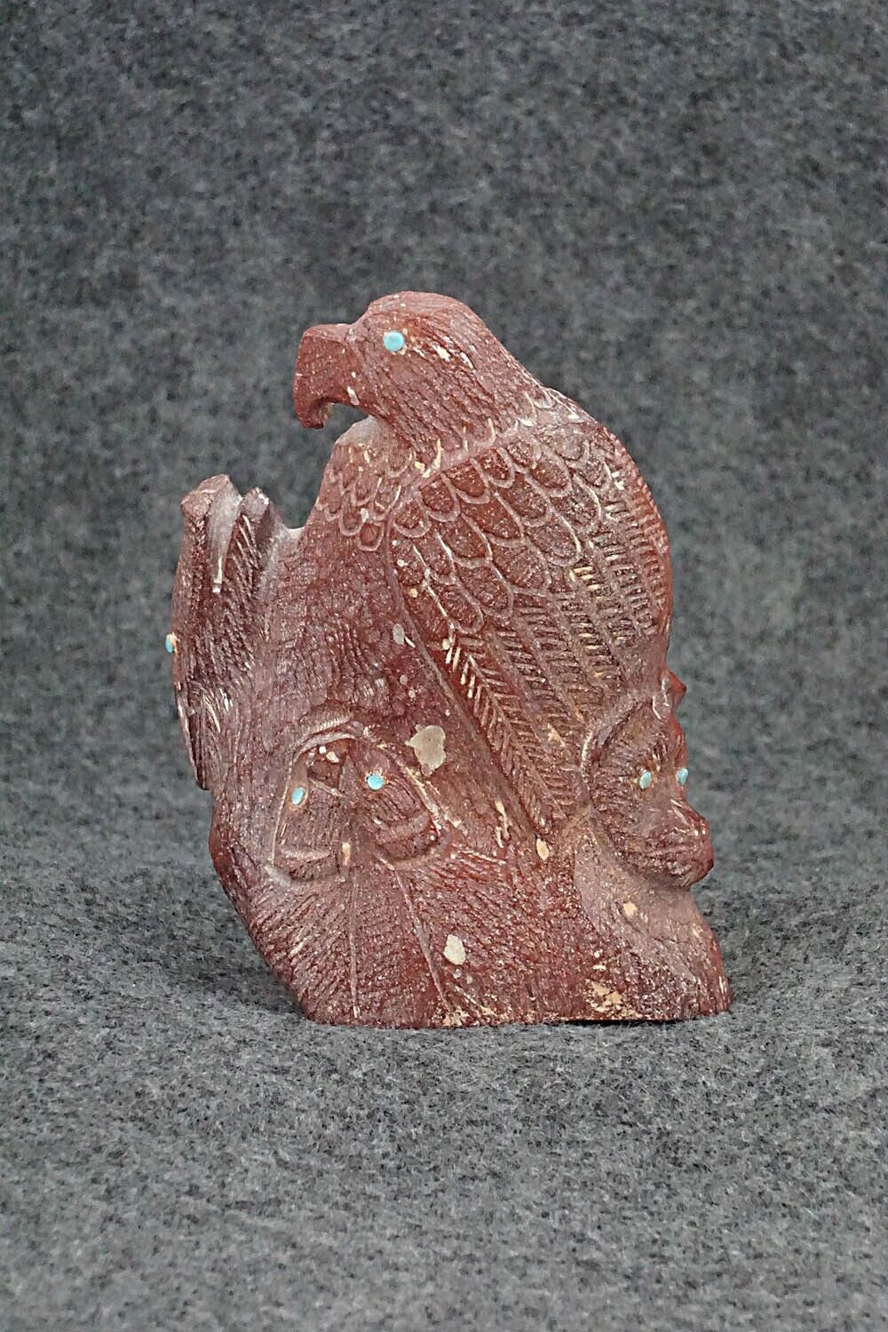 Six Directions Zuni Fetish Carving - Derrick Kaamasee
