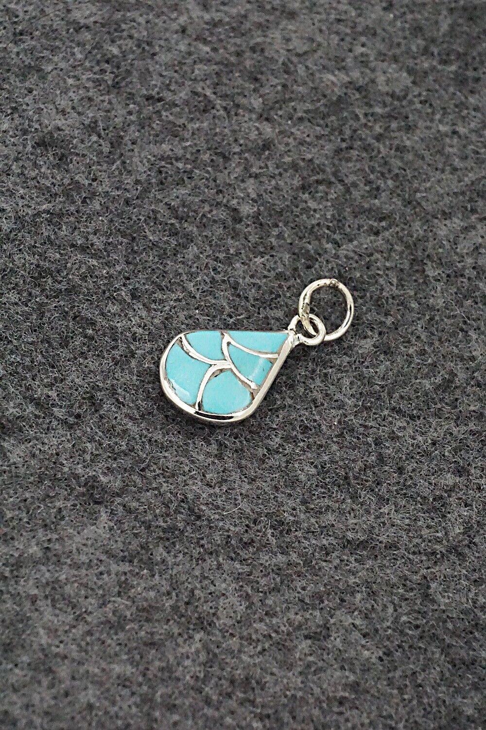 Turquoise & Sterling Silver Pendant - Orena Leekya