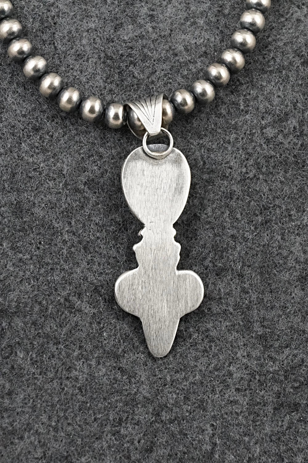 Turquoise & Sterling Silver Necklace - Gary Shorty