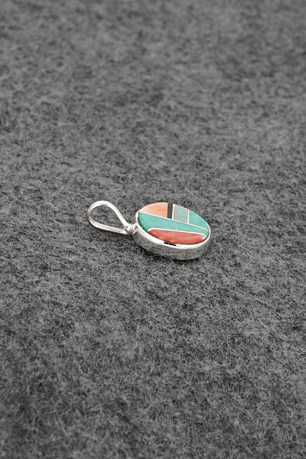 Multi-Stone & Sterling Silver Pendant - Joseph Martinez