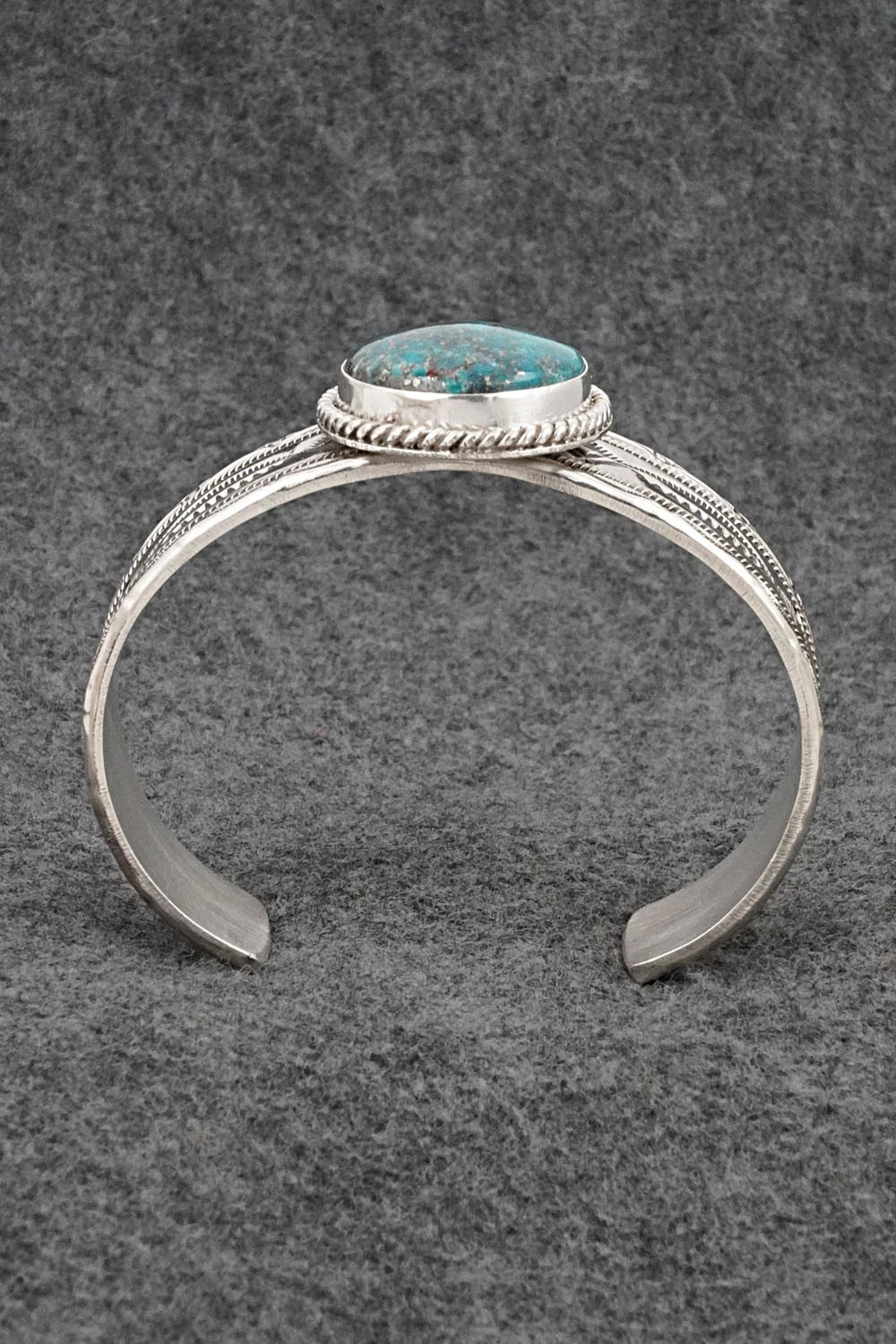 Turquoise & Sterling Silver Bracelet - Michael Calladitto