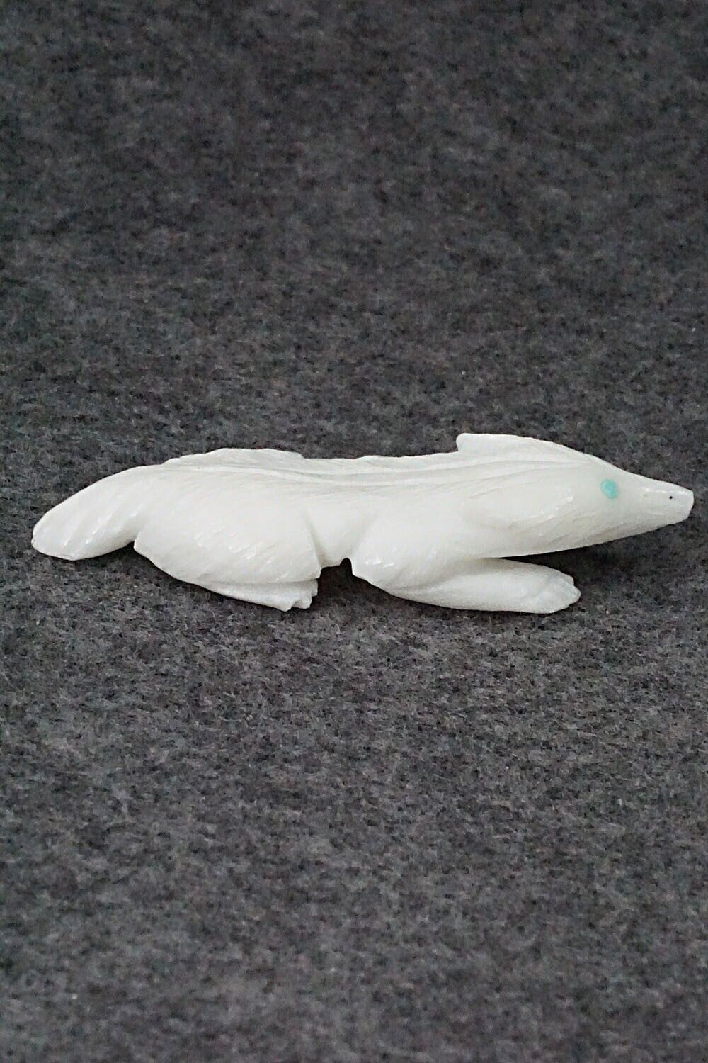 Badger Zuni Fetish Carving - Jonas Hustito