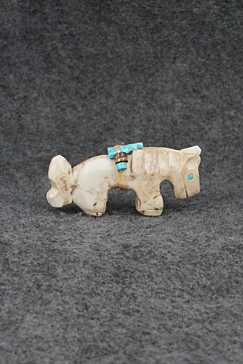 Horse Zuni Fetish Carving - Danette Laate