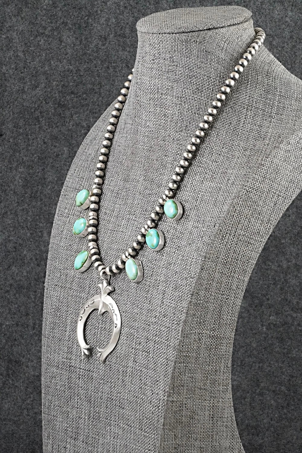 Turquoise & Sterling Silver Necklace - Latricia Largo