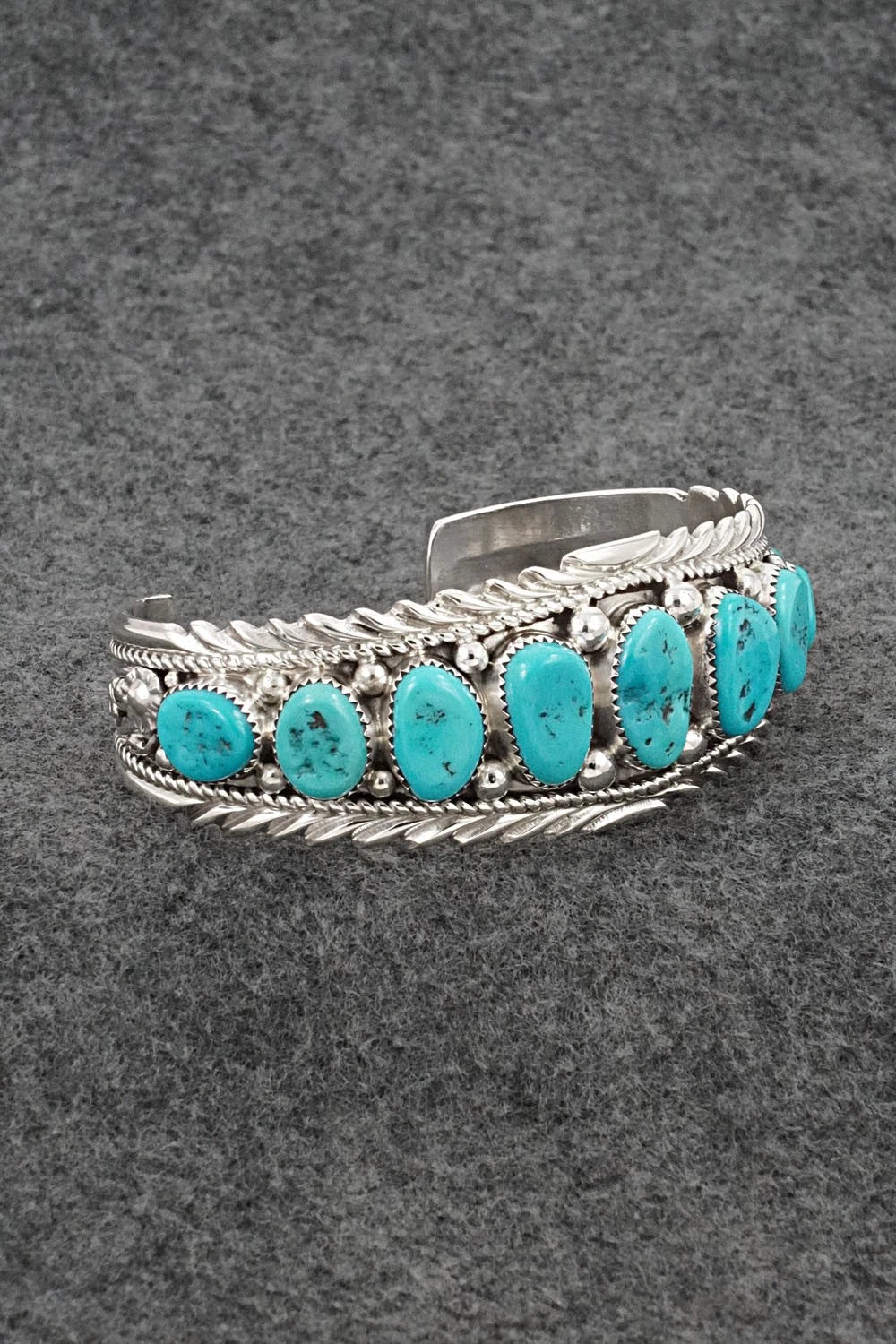 Turquoise & Sterling Silver Bracelet - Anthony Brown