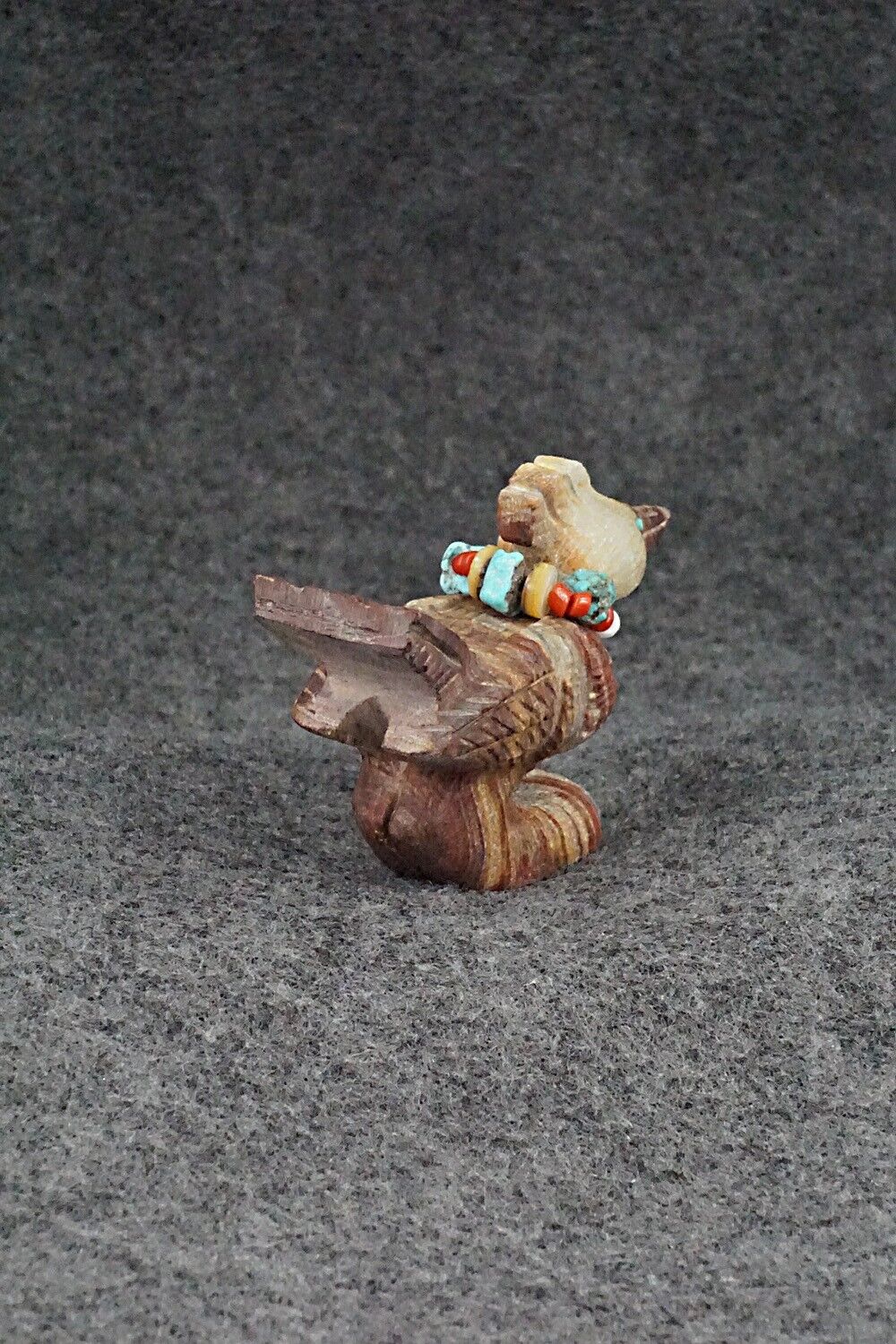 Roadrunner Zuni Fetish Carving - Douglas Martza