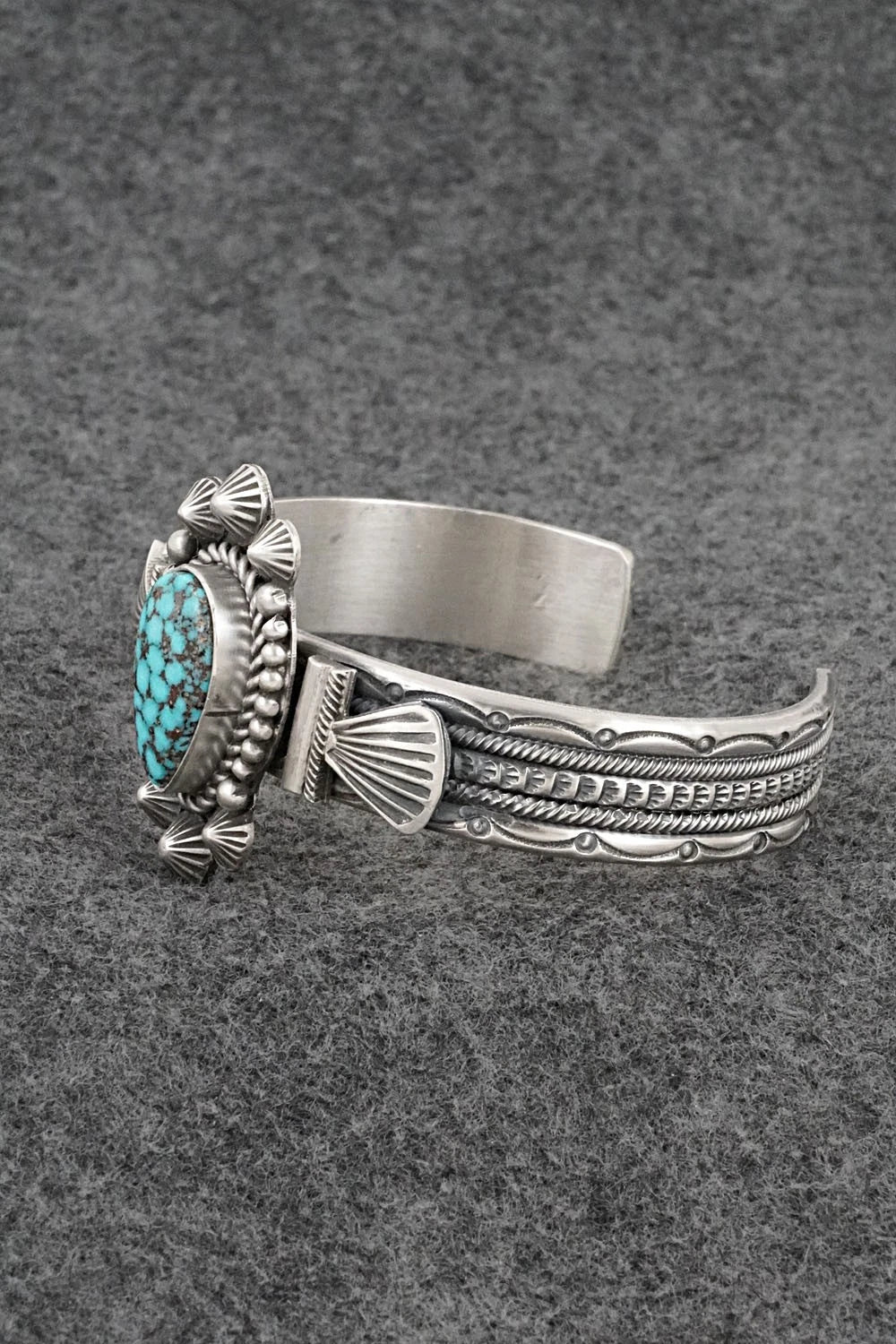 Turquoise & Sterling Silver Bracelet - Michael Calladitto