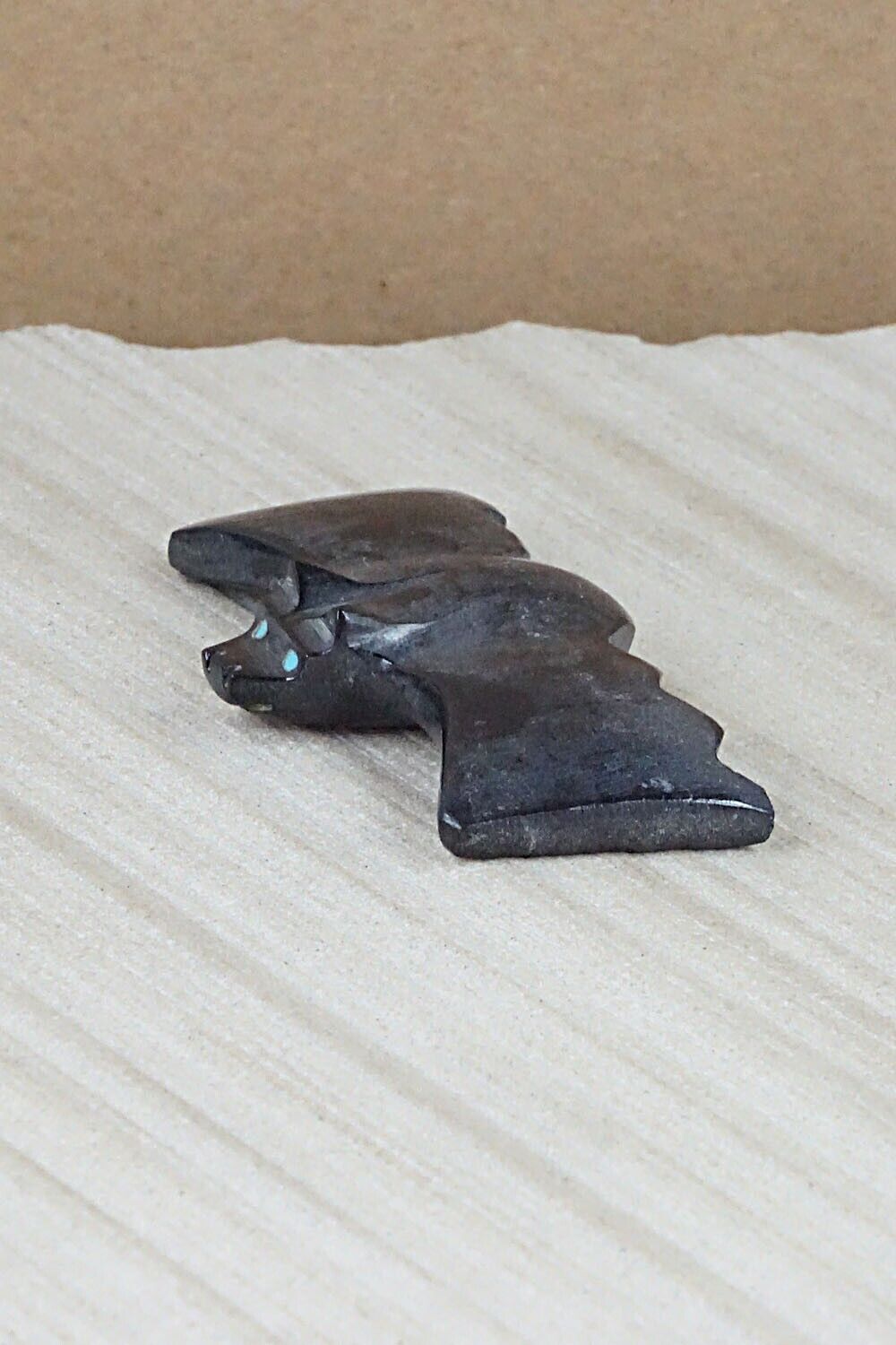 Bat Zuni Fetish Carving - Tim Lementino