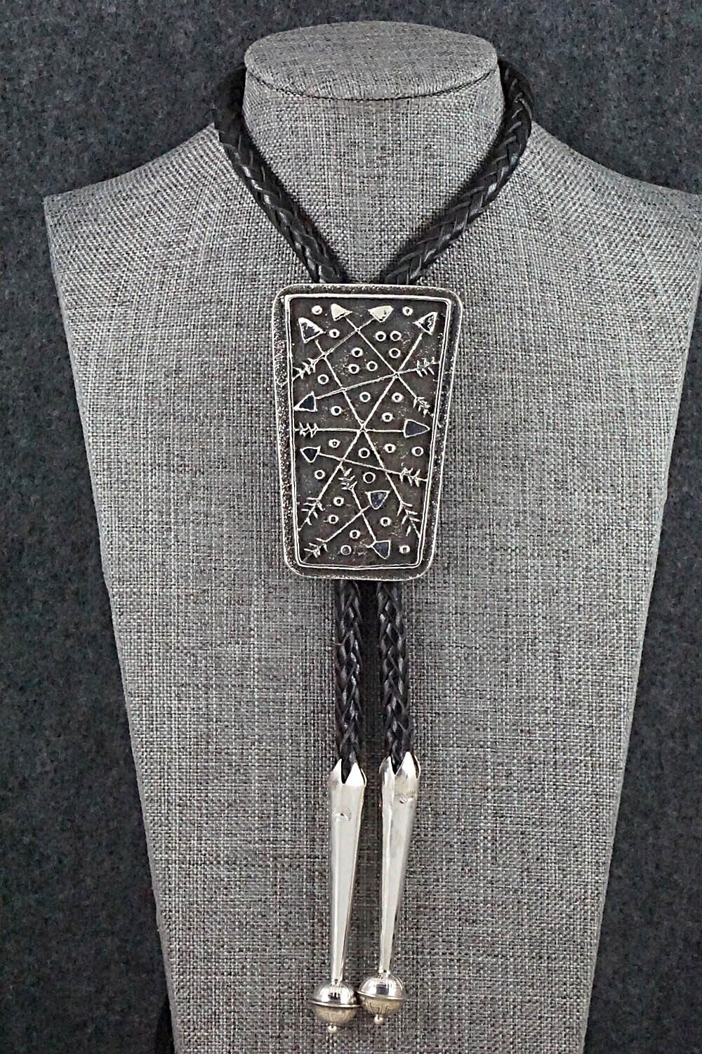 Sterling Silver Bolo Tie - Delbert Arviso