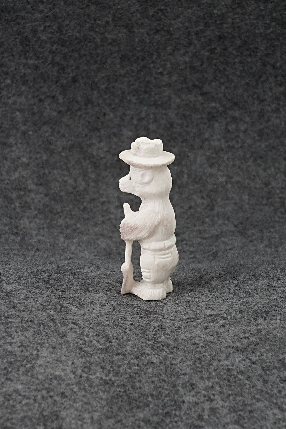 Smokey Bear Zuni Fetish Carving - Chris Peina