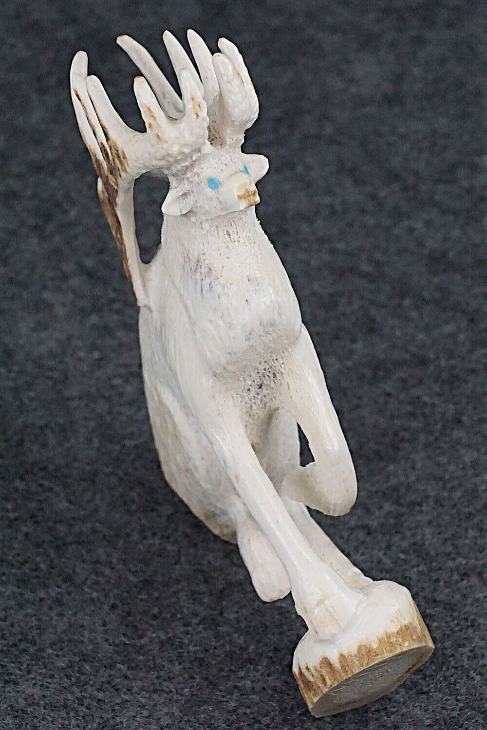 Elk Zuni Fetish Carving - Maxx Laate