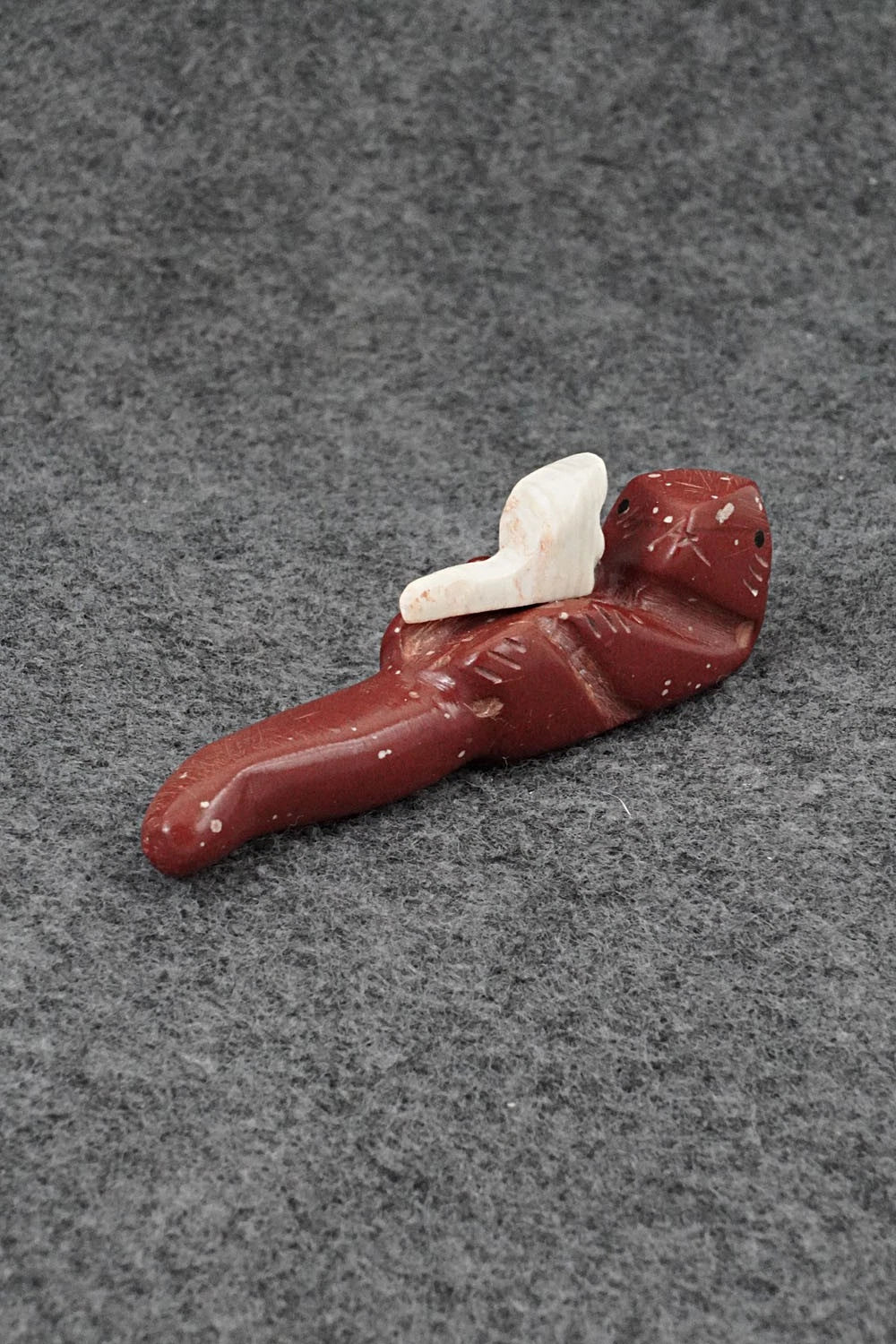 Otter Zuni Fetish Carving - Justin Red Elk