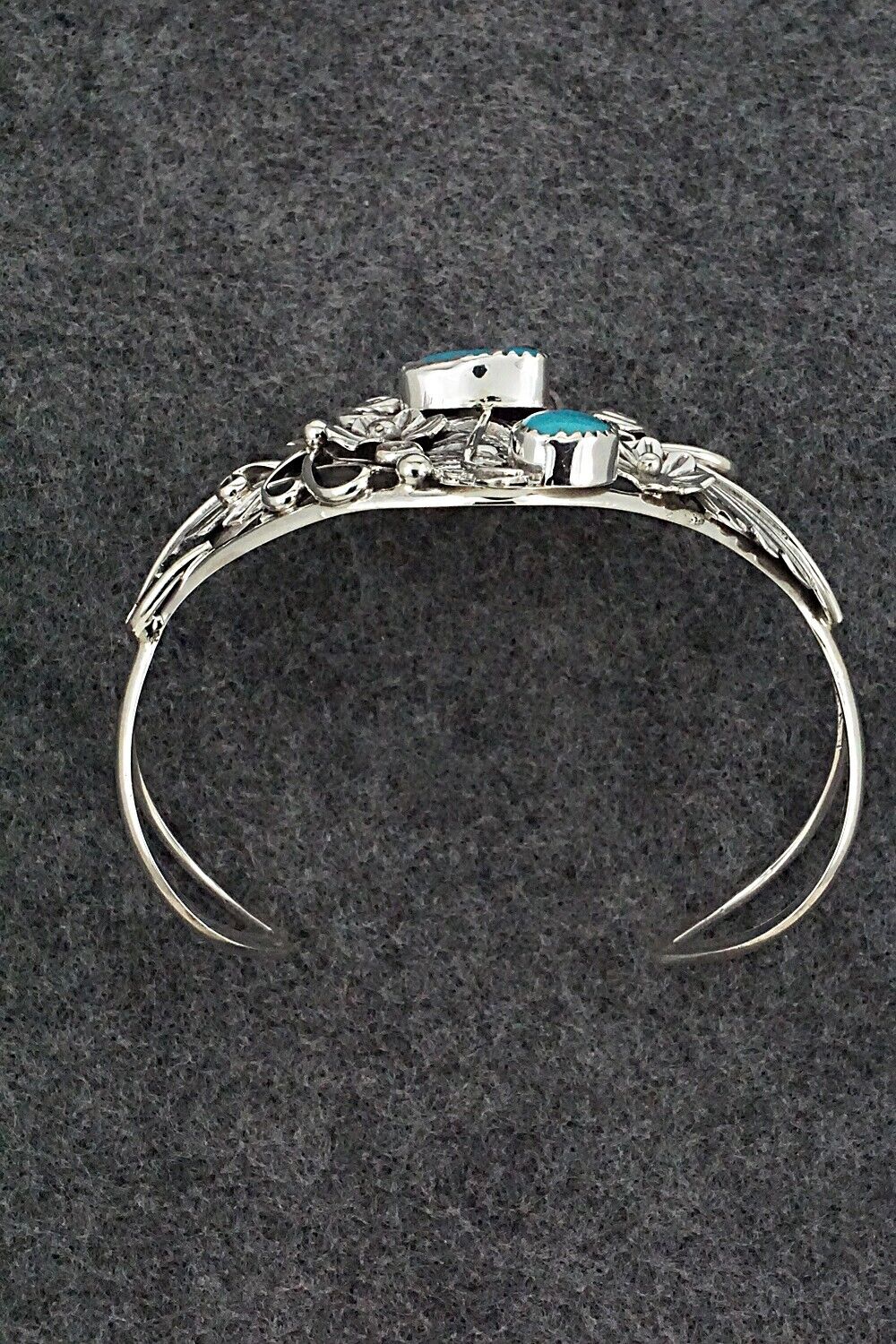 Turquoise and Sterling Silver Bracelet - Harry Yazzie