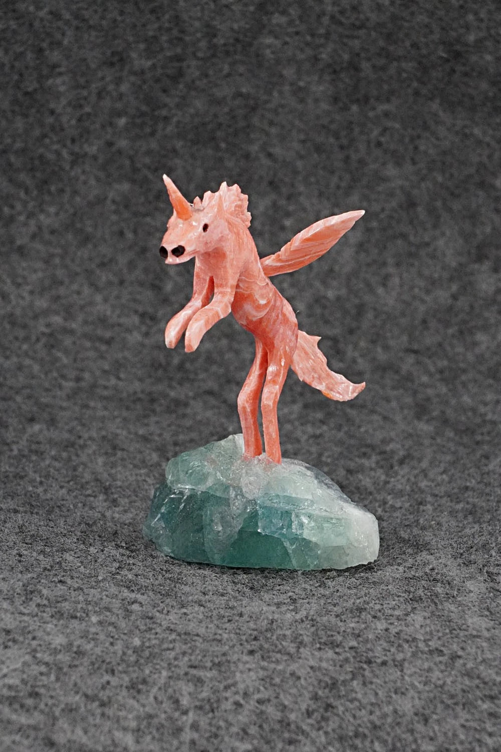 Unicorn Zuni Fetish Carving - Ruben Najera