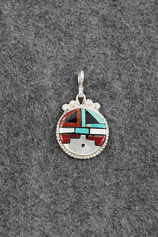 Multi-Stone & Sterling Silver Pendant - Ola Eriacho