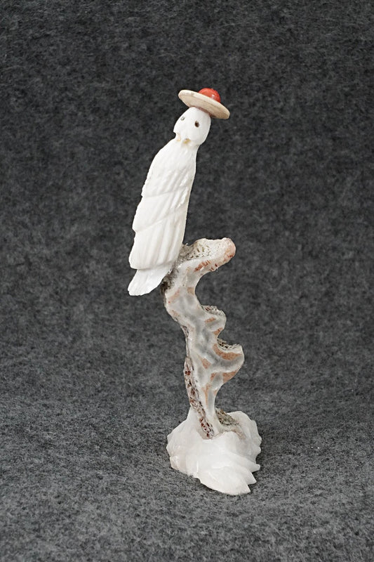 Owl Zuni Fetish Carving - Ruben Najera