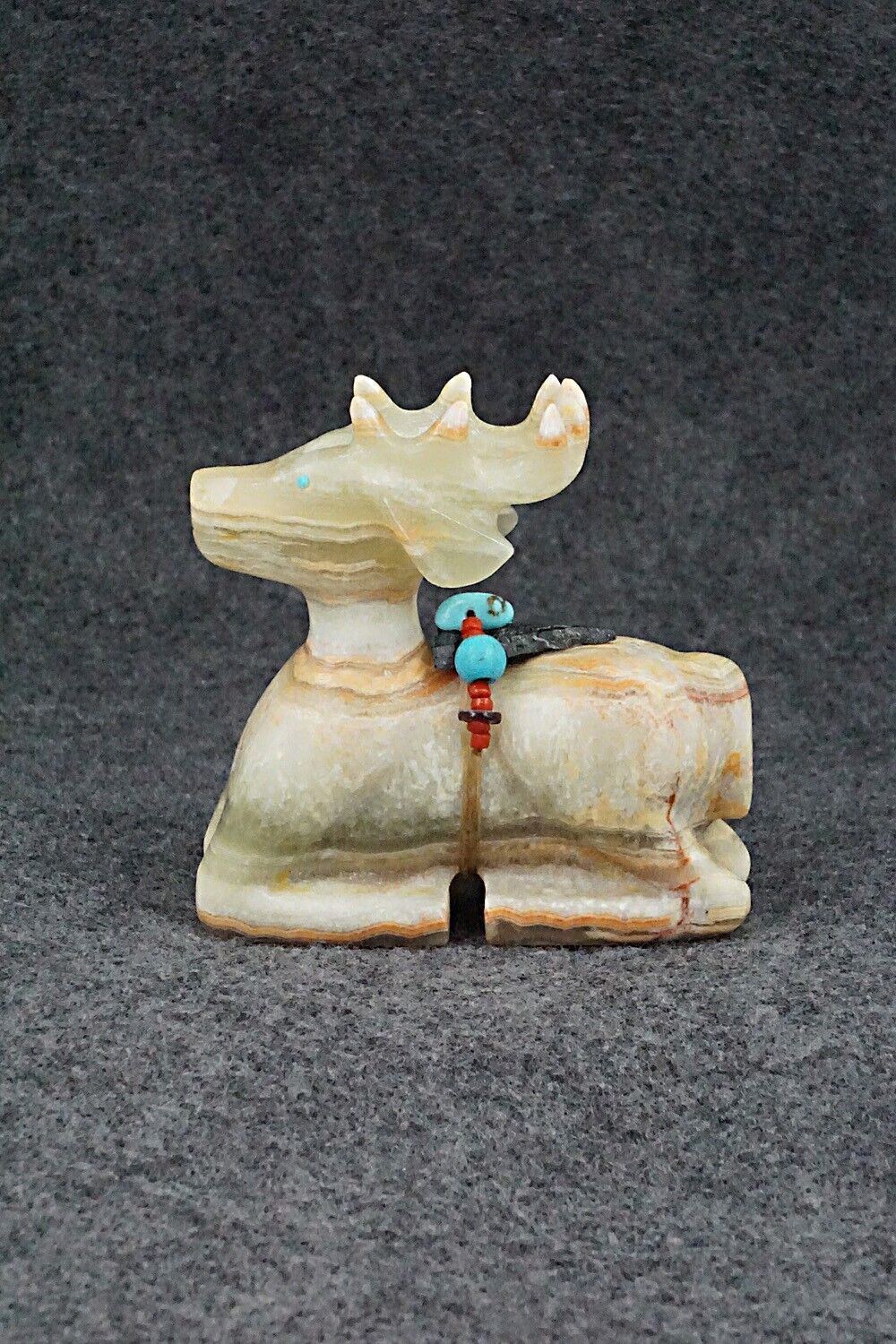 Deer Zuni Fetish Carving - Douglas Martza