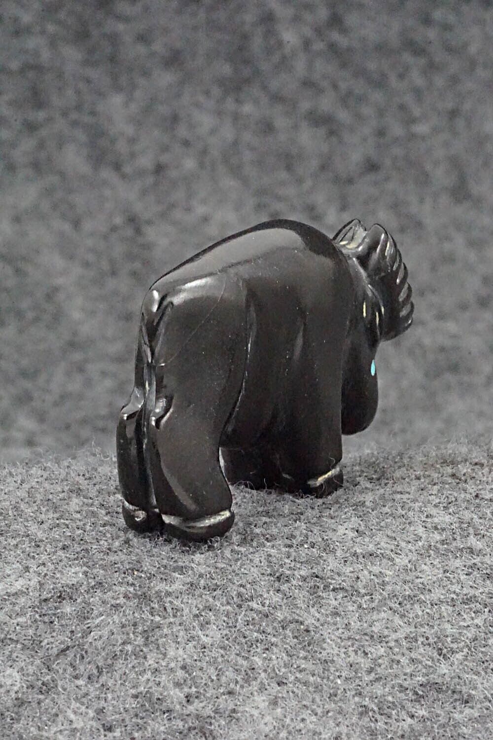 Moose Zuni Fetish Carving - Andres Quandelacy