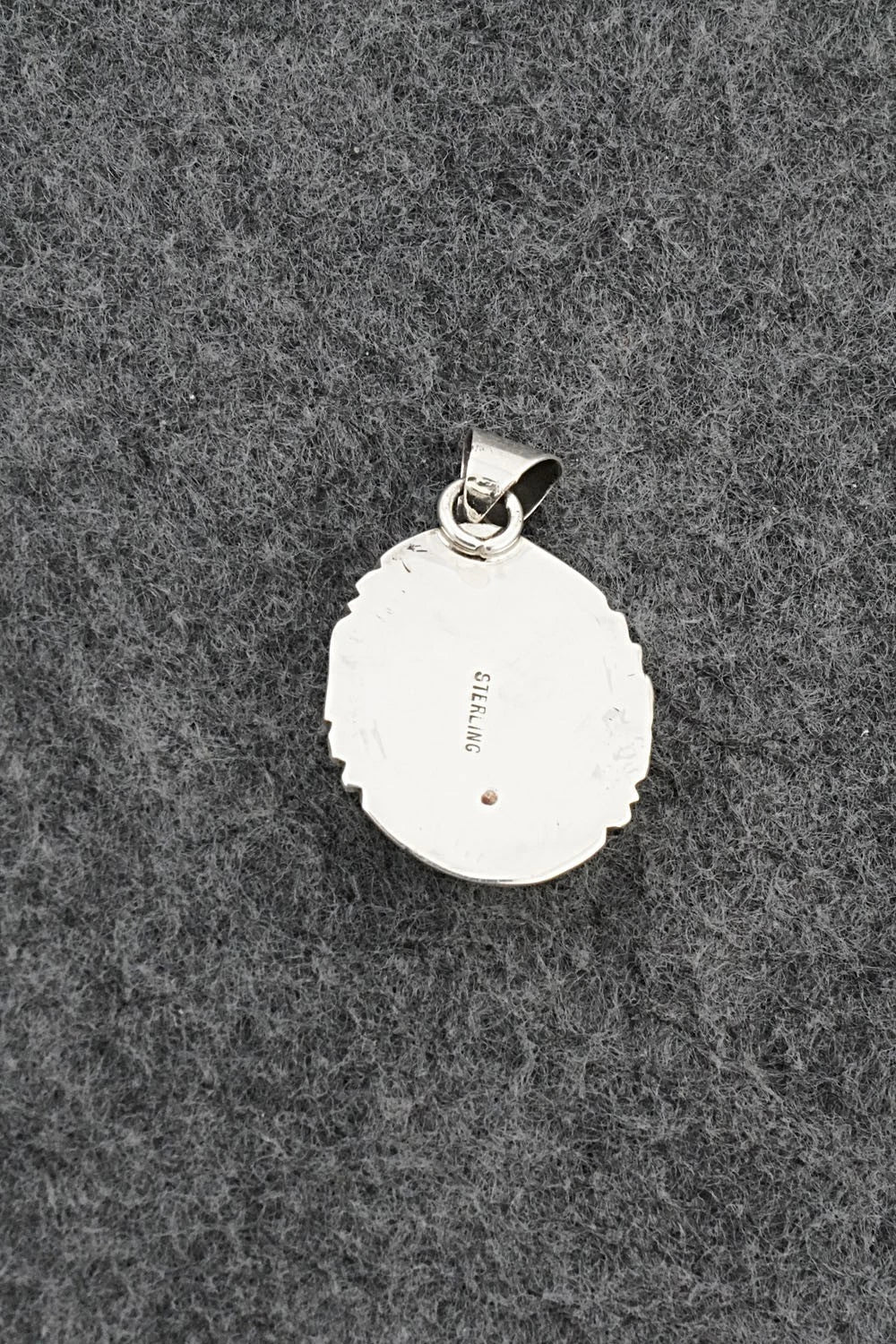 Turquoise and Sterling Silver Pendant - Gene Martinez