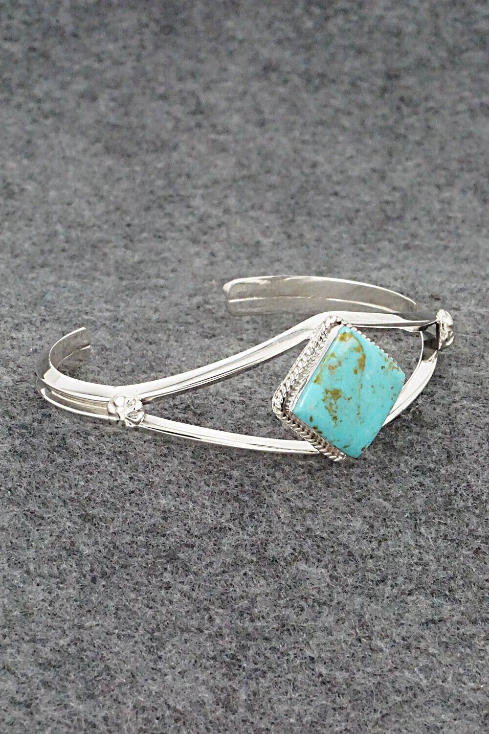 Turquoise & Sterling Silver Bracelet - Charlene Yazzie