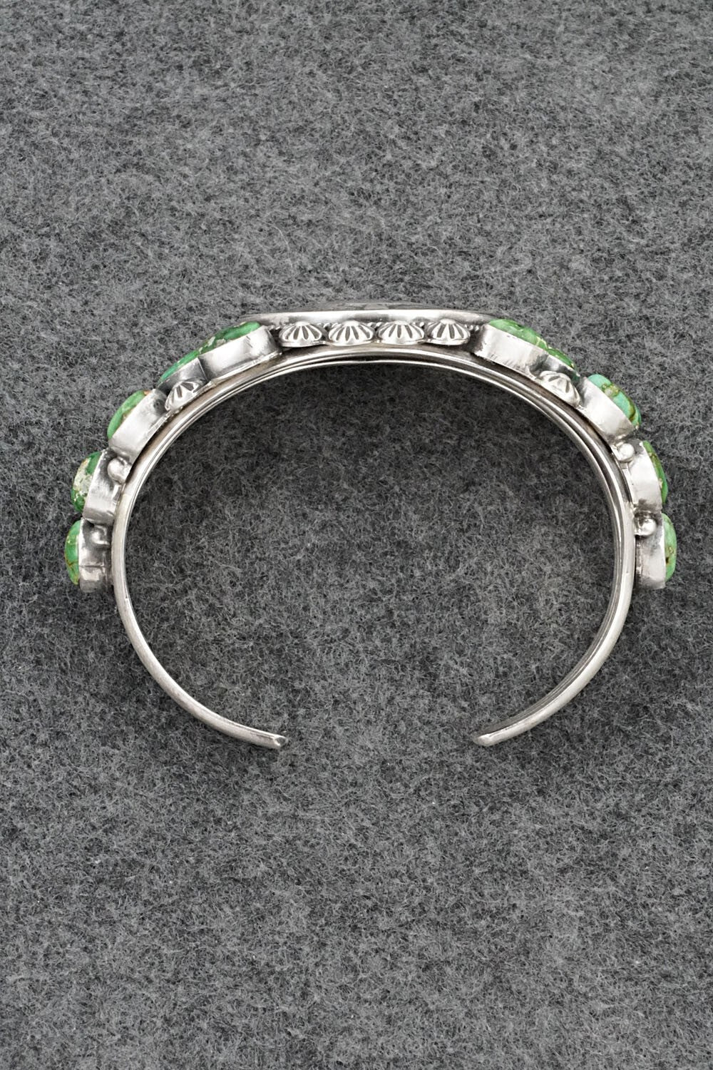 Turquoise and Sterling Silver Bracelet - Derrick Gordon