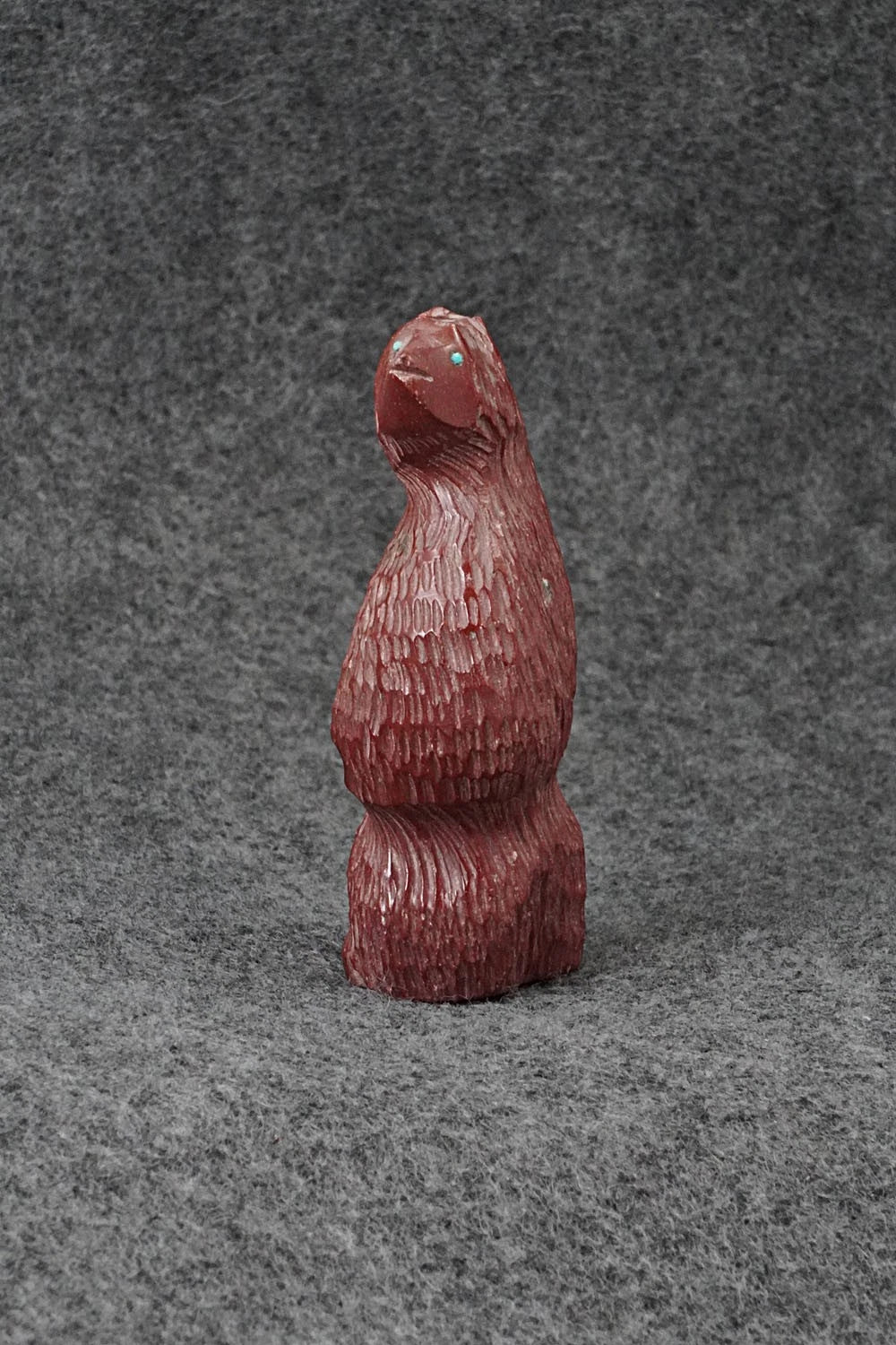 Bear Zuni Fetish Carving - Rodrick Tsabetsaye