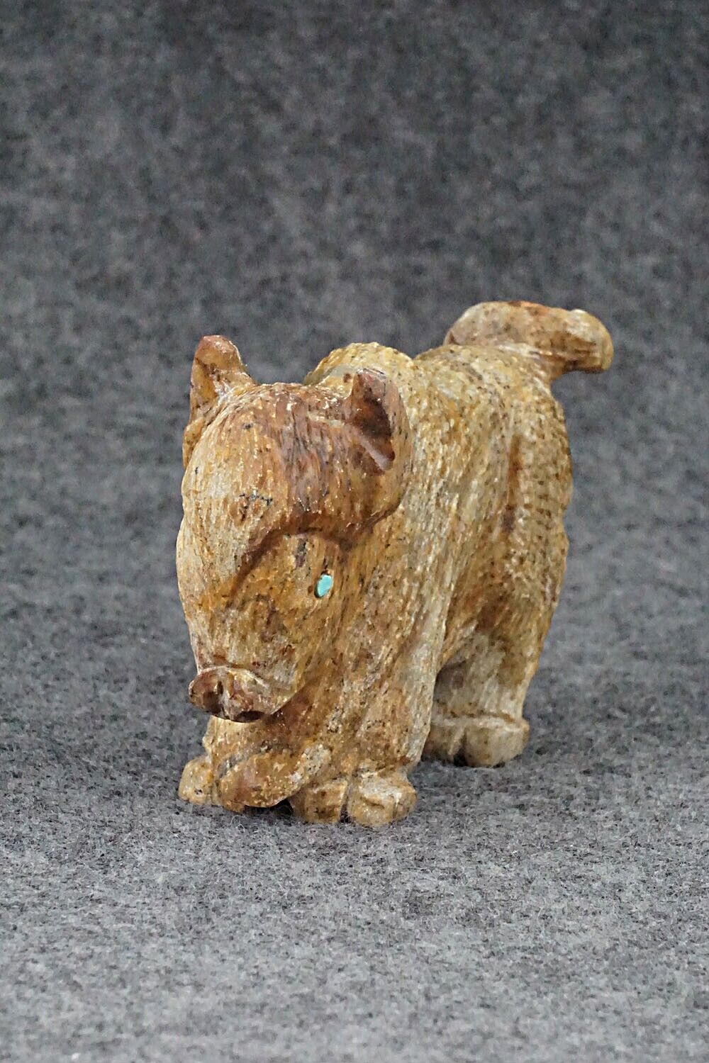 Buffalo Zuni Fetish Carving - Tony Mackel