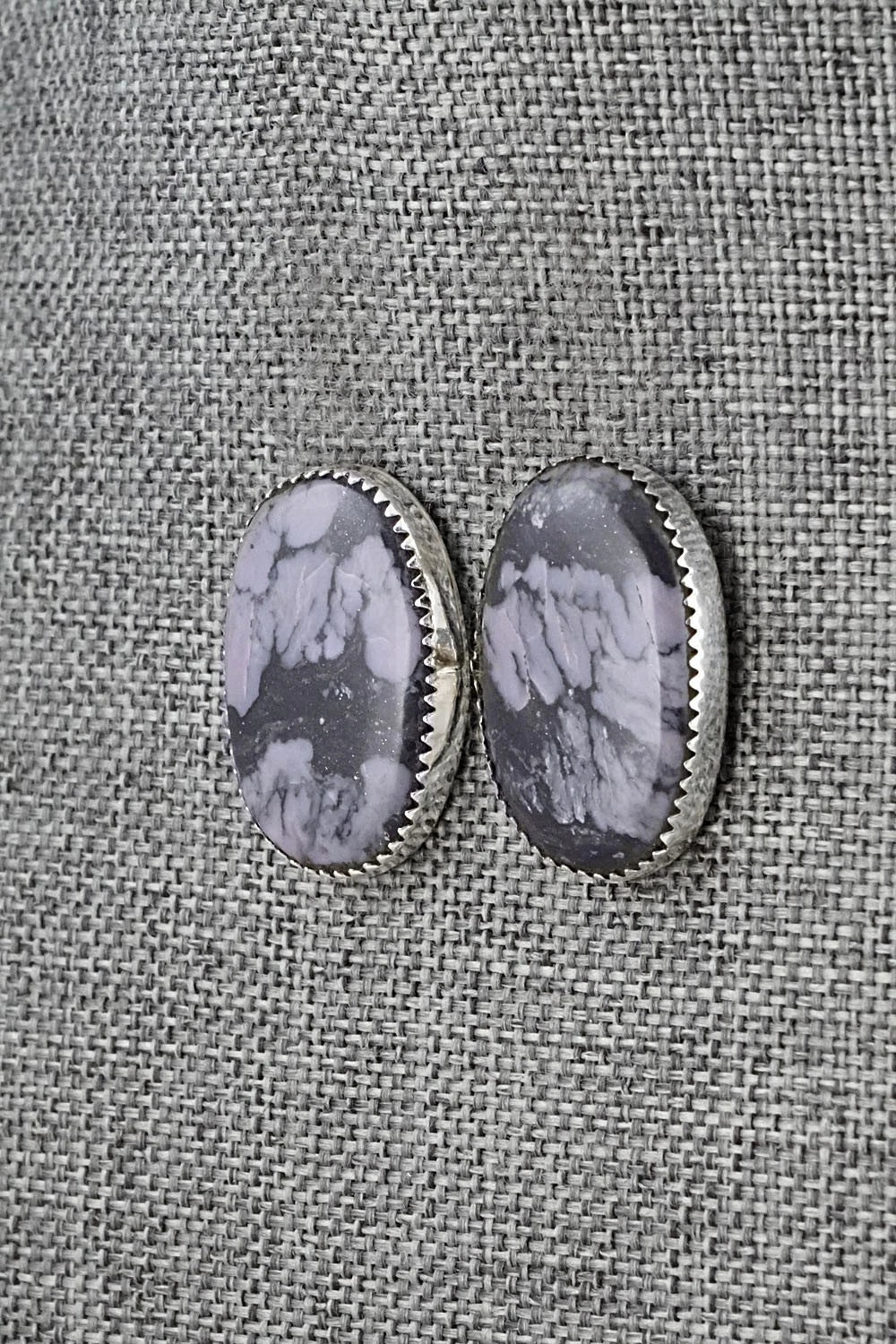 Morado & Sterling Silver Earrings - Murray Hannaweeka