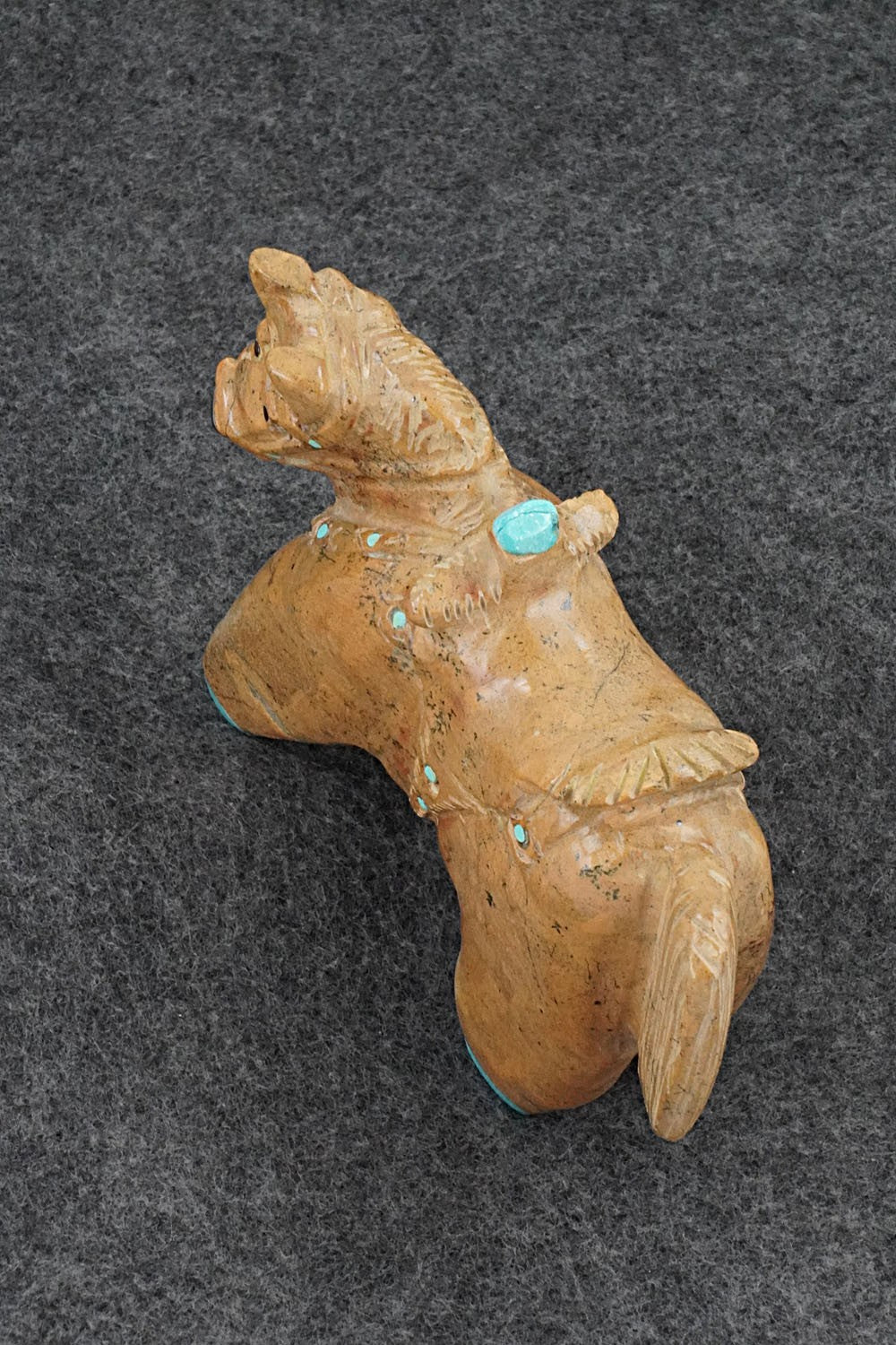 Horse Zuni Fetish Carving - Freddie Leekya