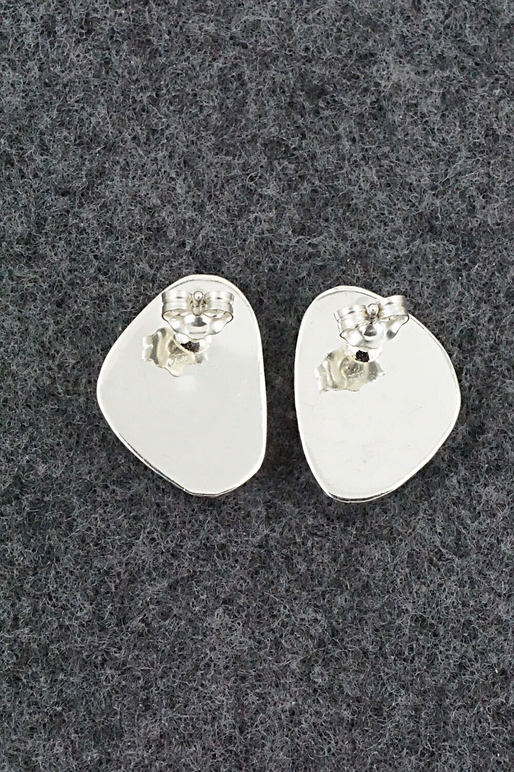 Turquoise & Sterling Silver Earrings - Sharon McCarthy
