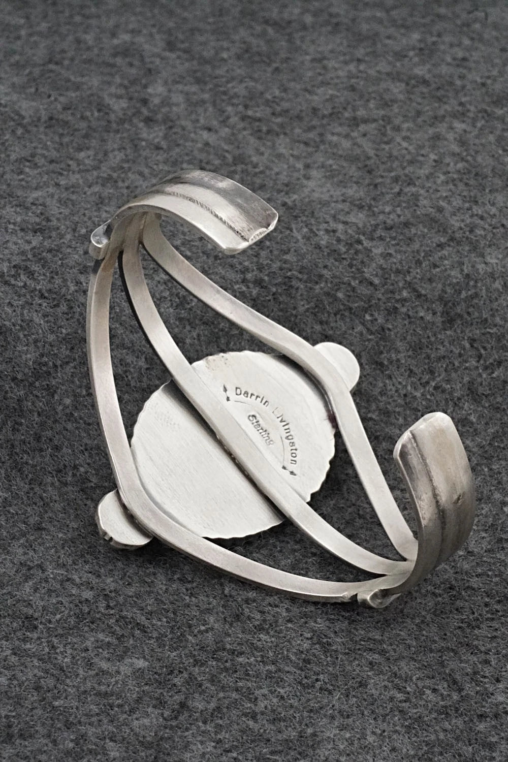 Turquoise & Sterling Silver Bracelet - Darrin Livingston