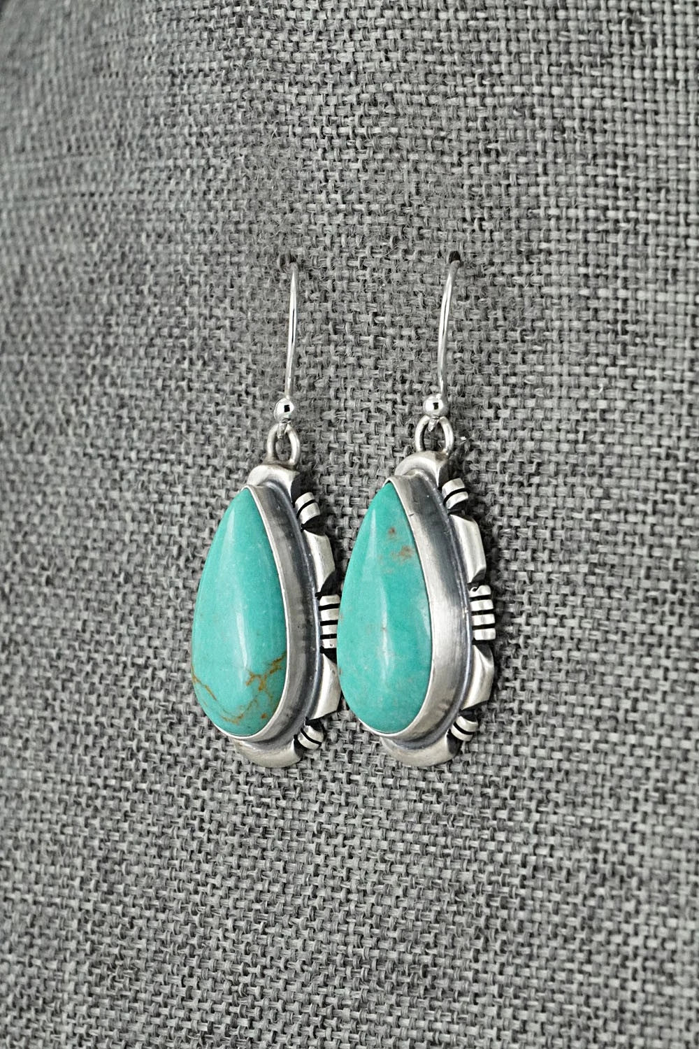 Turquoise & Sterling Silver Earrings - Thomas Francisco