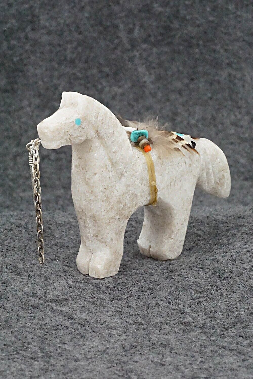 Horse Navajo Fetish Carving - Ben Livingston