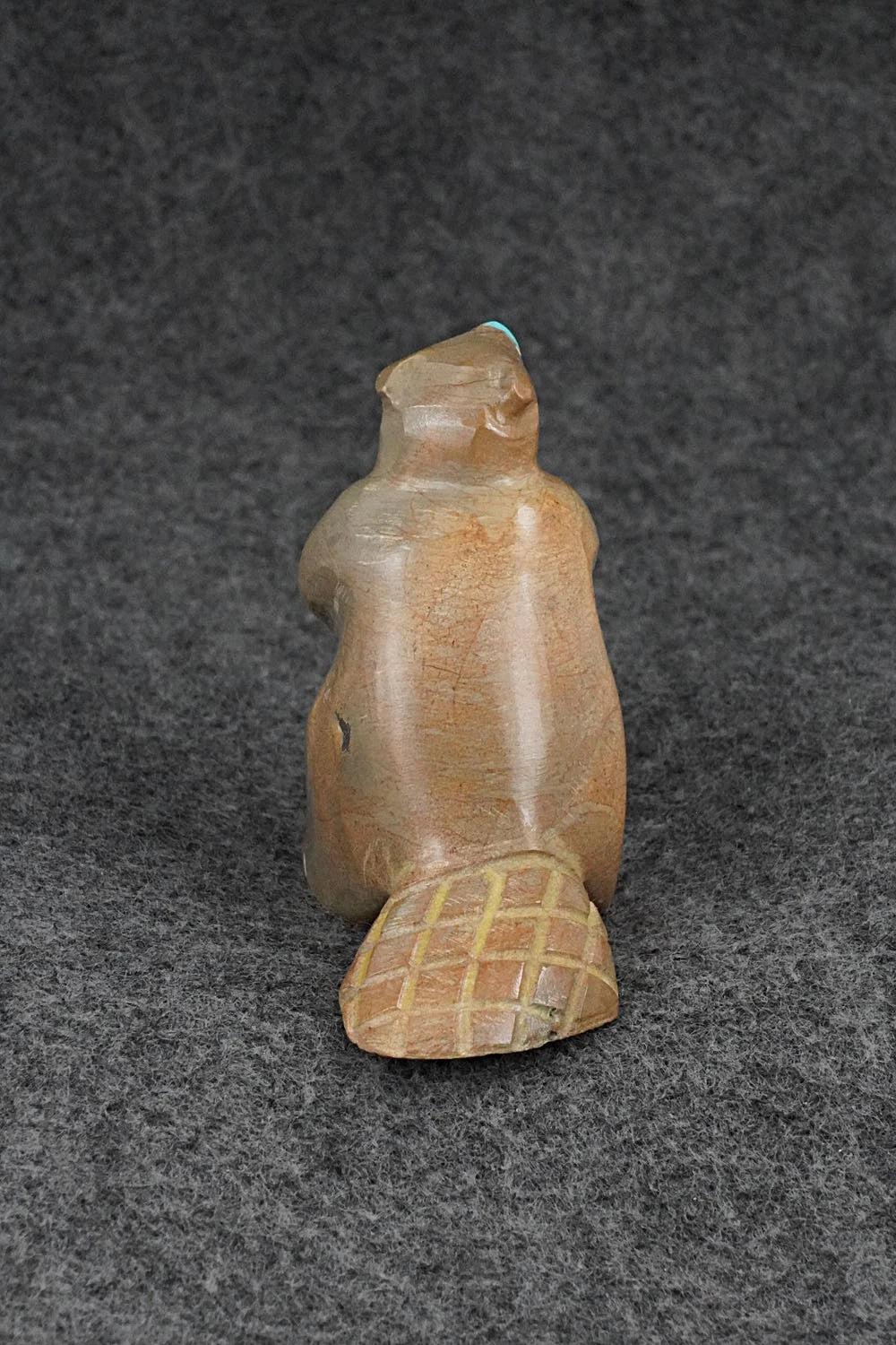 Beaver Zuni Fetish Carving - Enrike Leekya