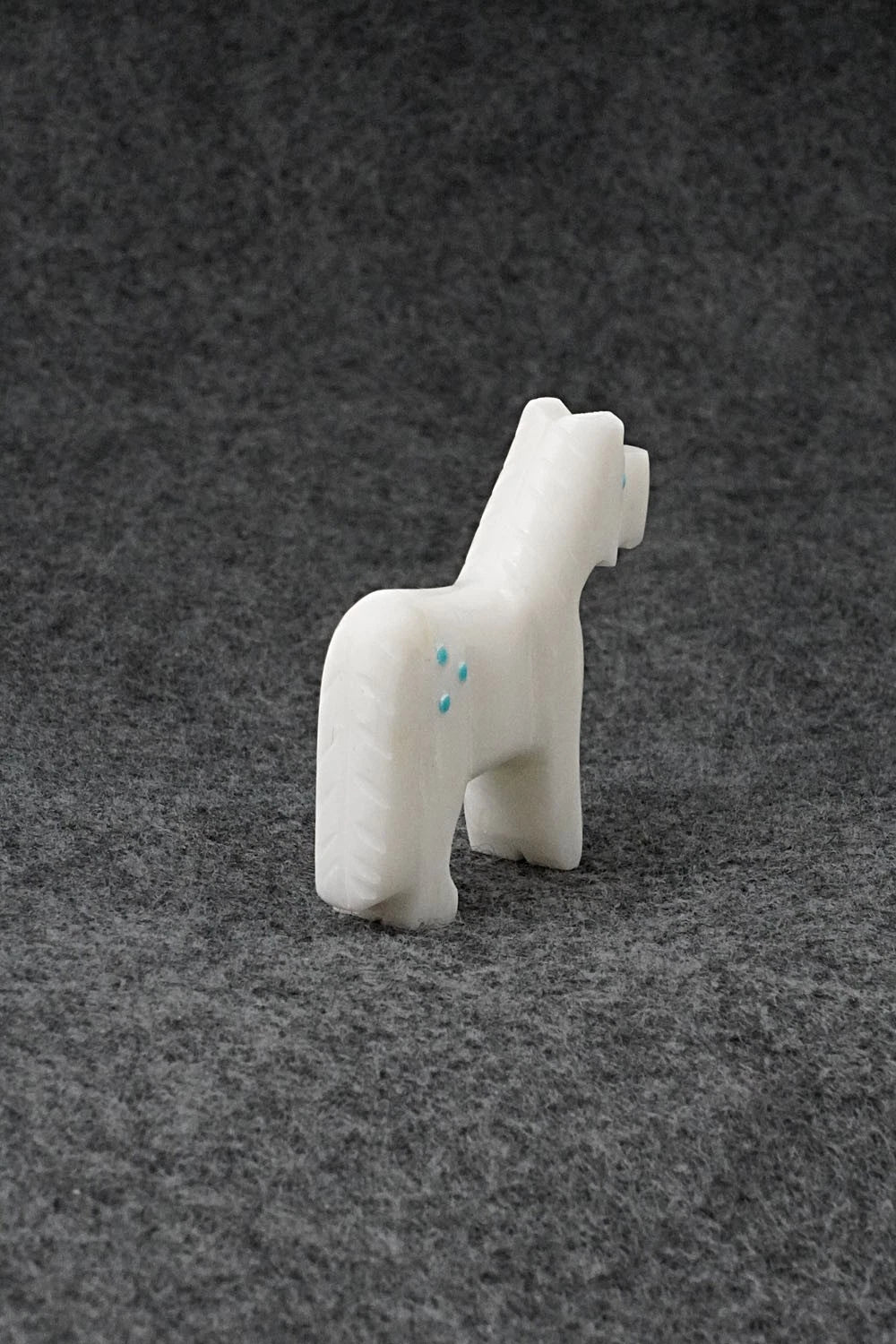 Horse Zuni Fetish Carving - Todd Etsate