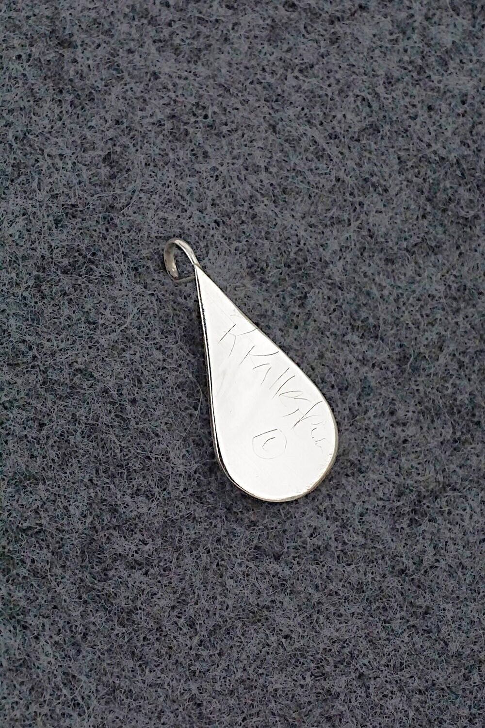 Multi Stone & Sterling Silver Pendant - Rhianna Kallestewa